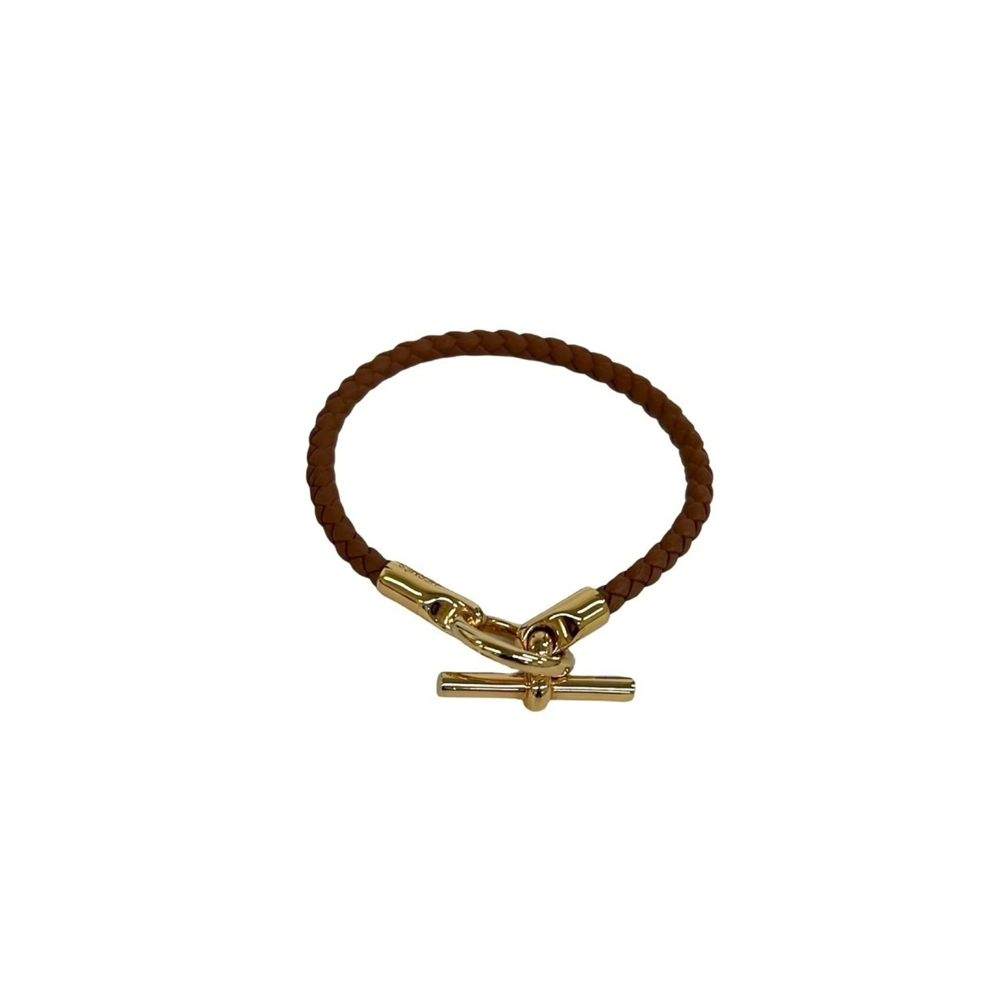 Glenan Bracelet Gold and Leather