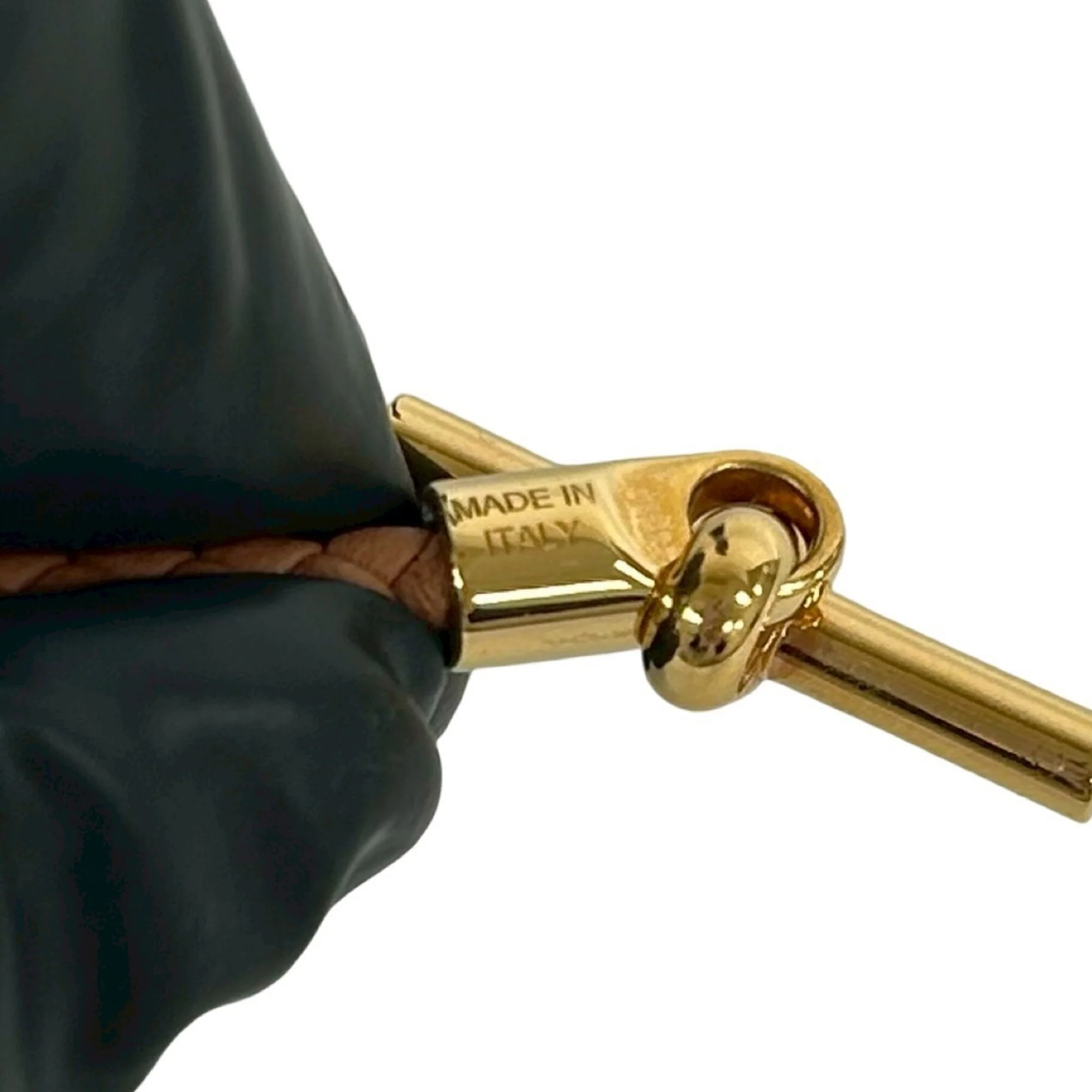 Glenan Bracelet Gold and Leather - Image 4