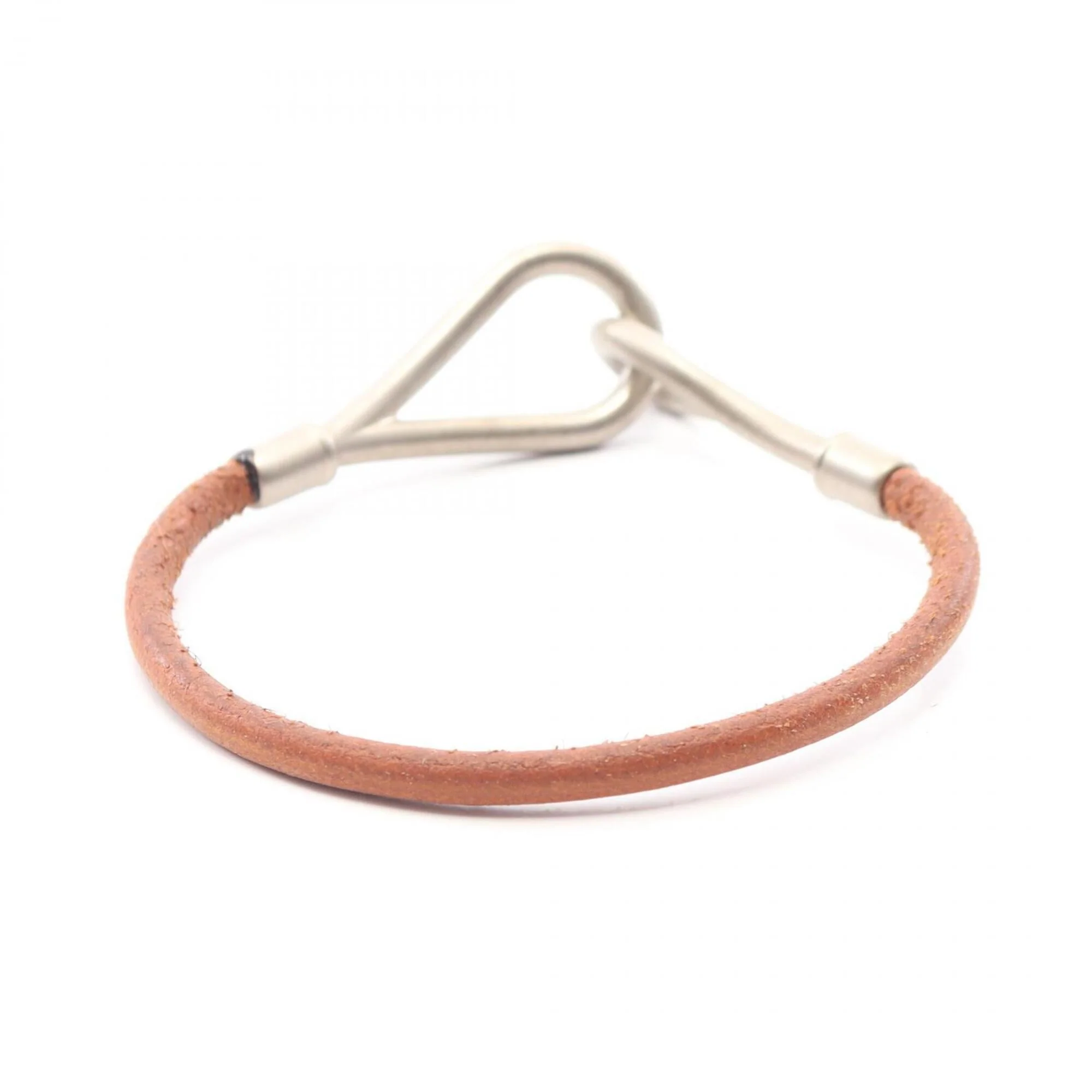 Jumbo Bracelet Leather and Stainless Steel - Image 2