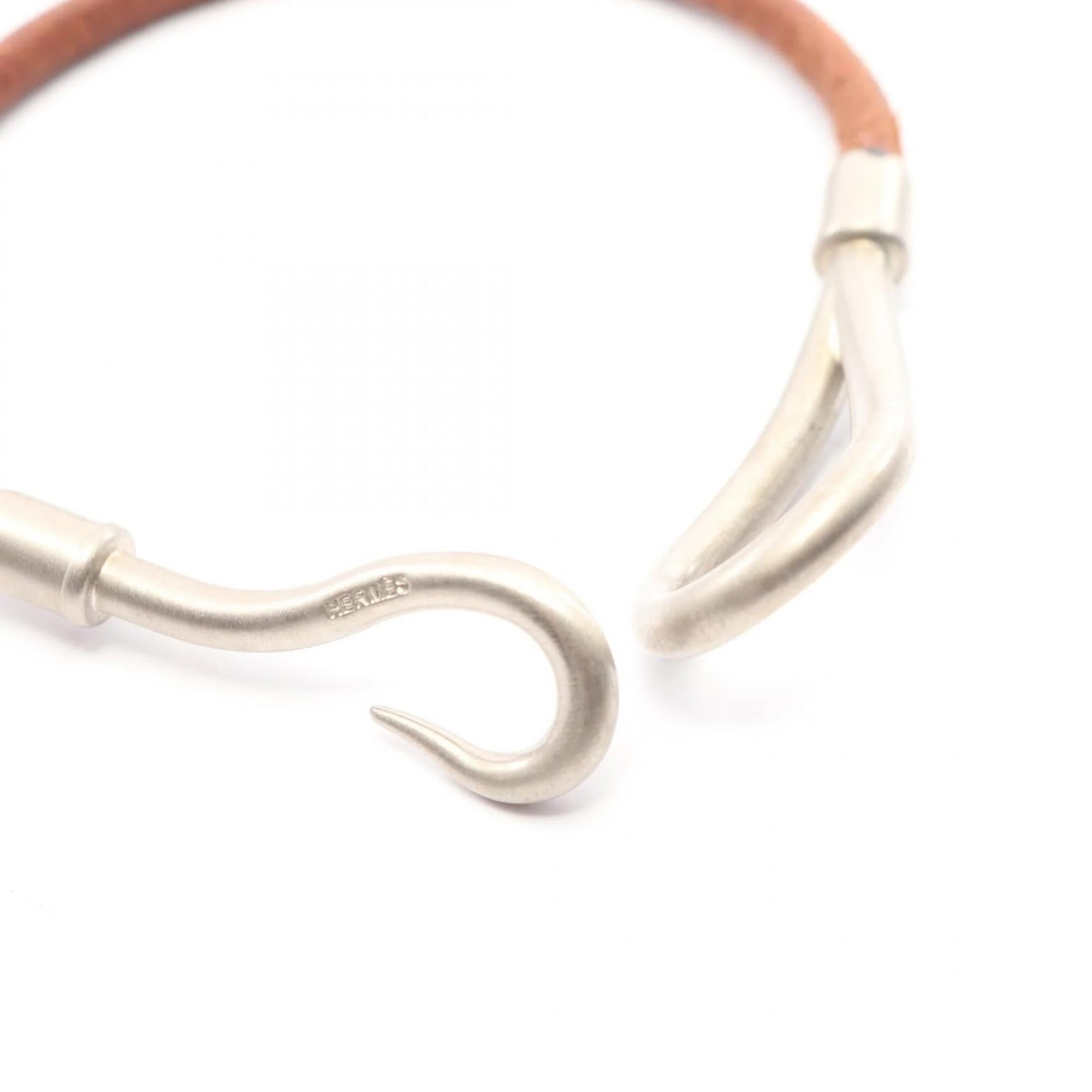 Jumbo Bracelet Leather and Stainless Steel - Image 3