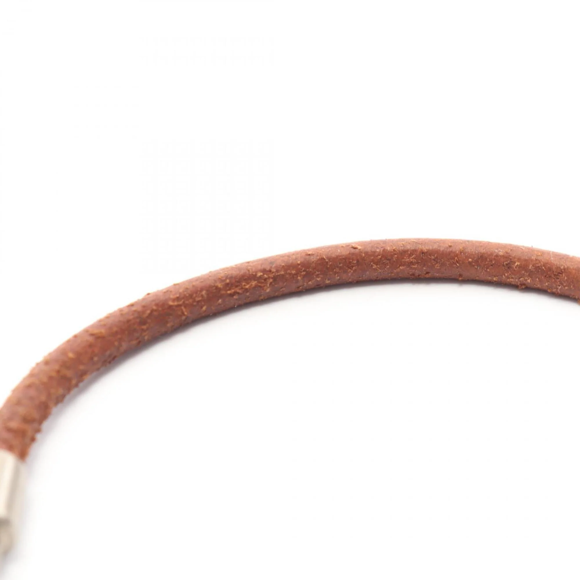 Jumbo Bracelet Leather and Stainless Steel - Image 7