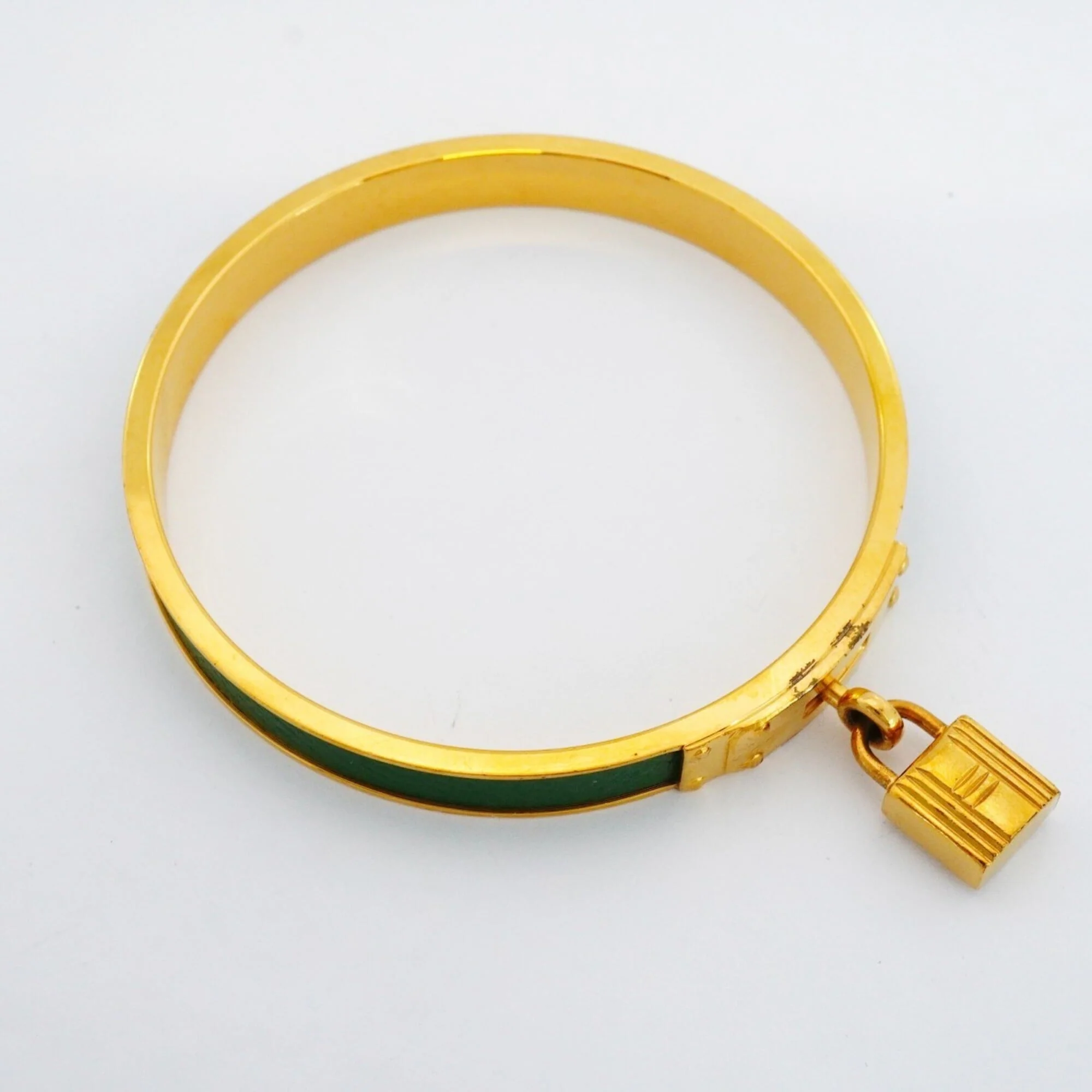 Kelly Bracelet Gold Green - Image 2