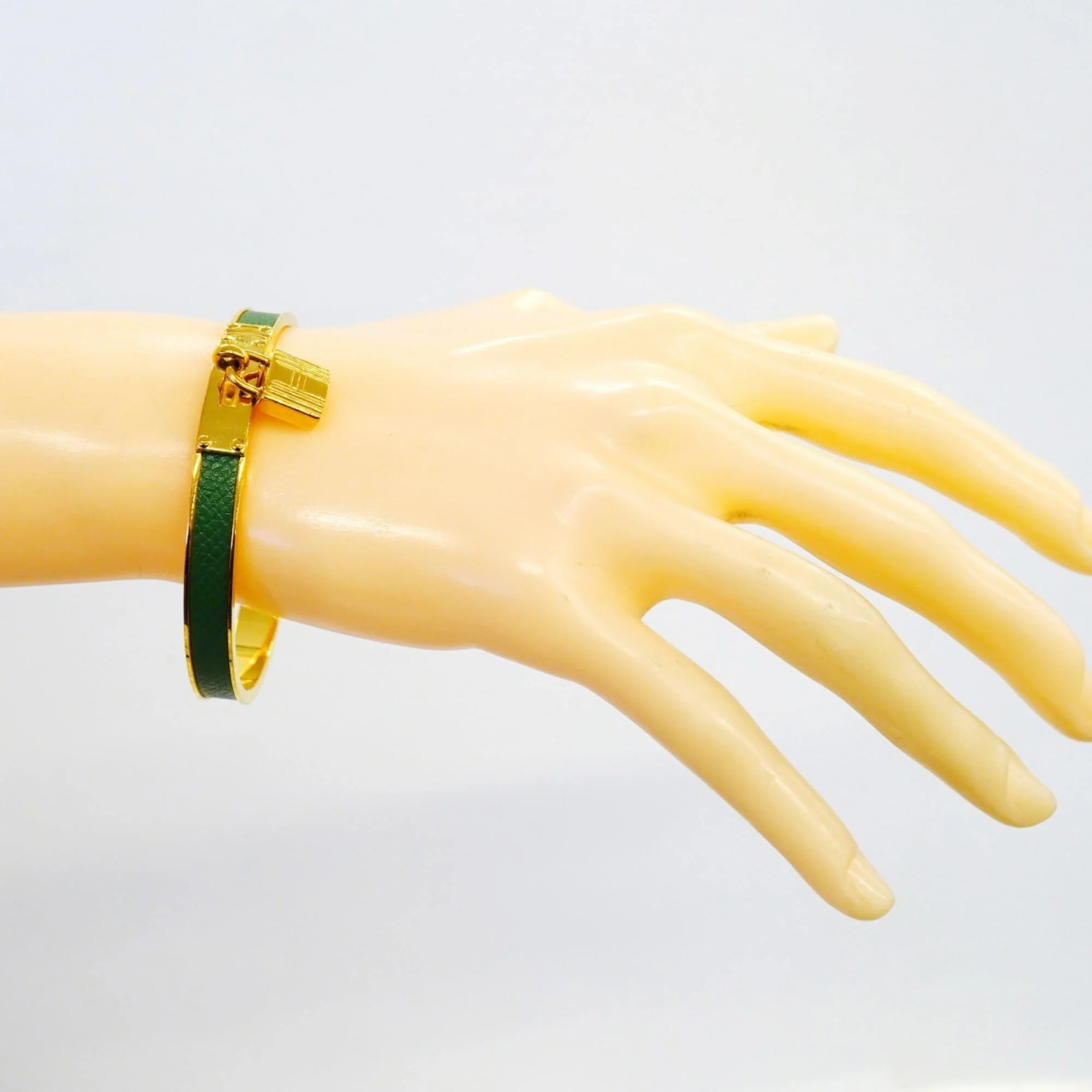 Kelly Bracelet Gold Green - Image 6