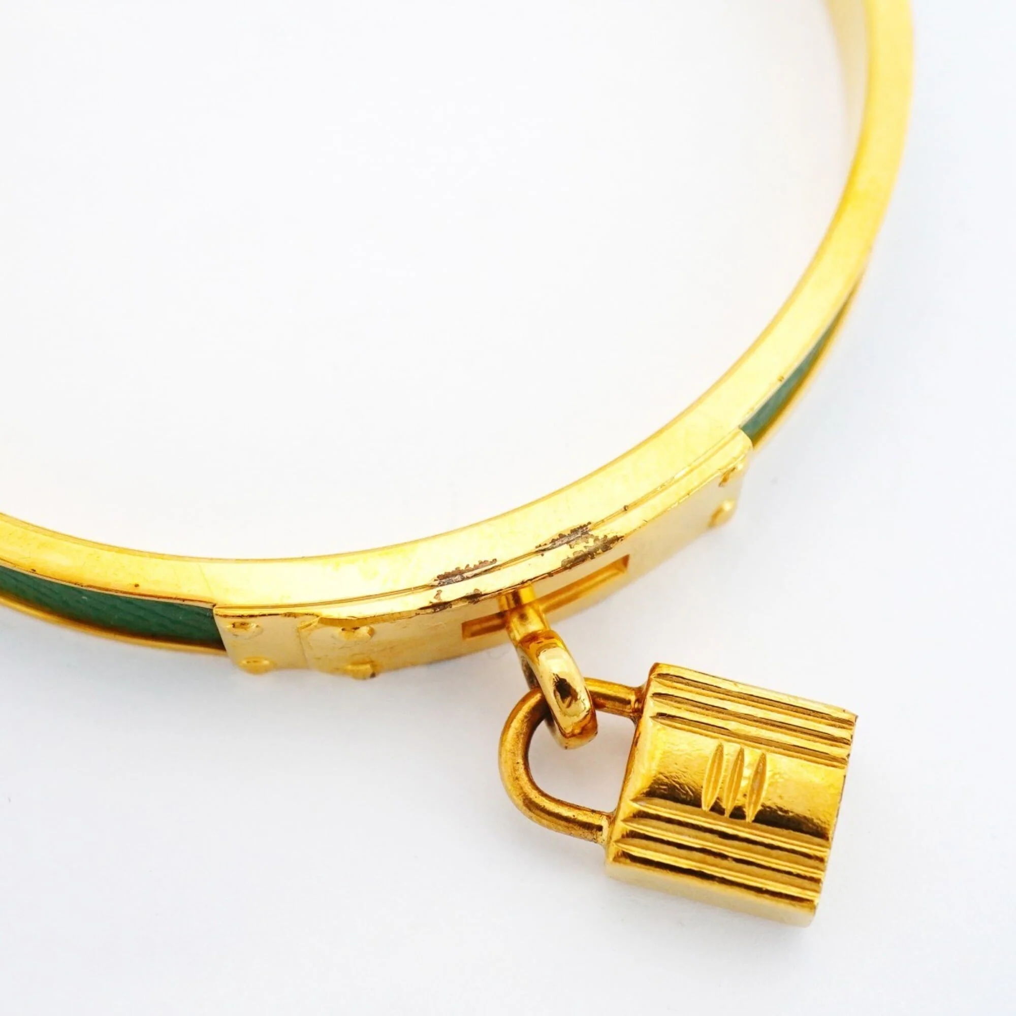 Kelly Bracelet Gold Green - Image 8