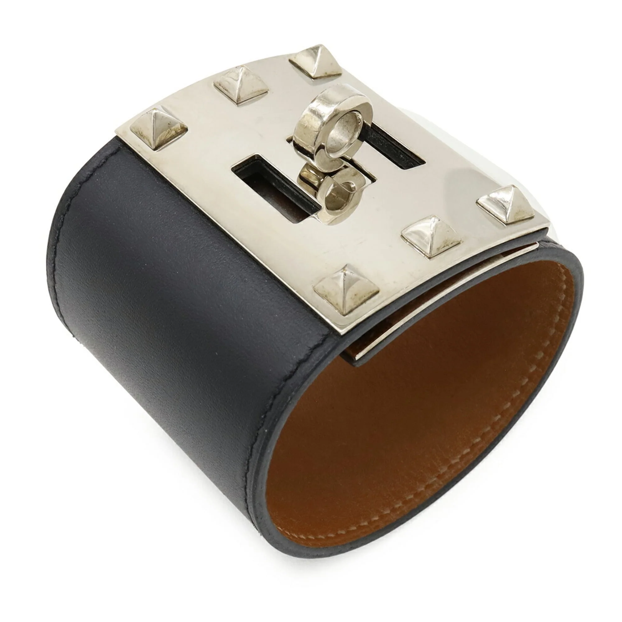 Kelly Dog Extreme Bracelet Leather Black Small - Image 2