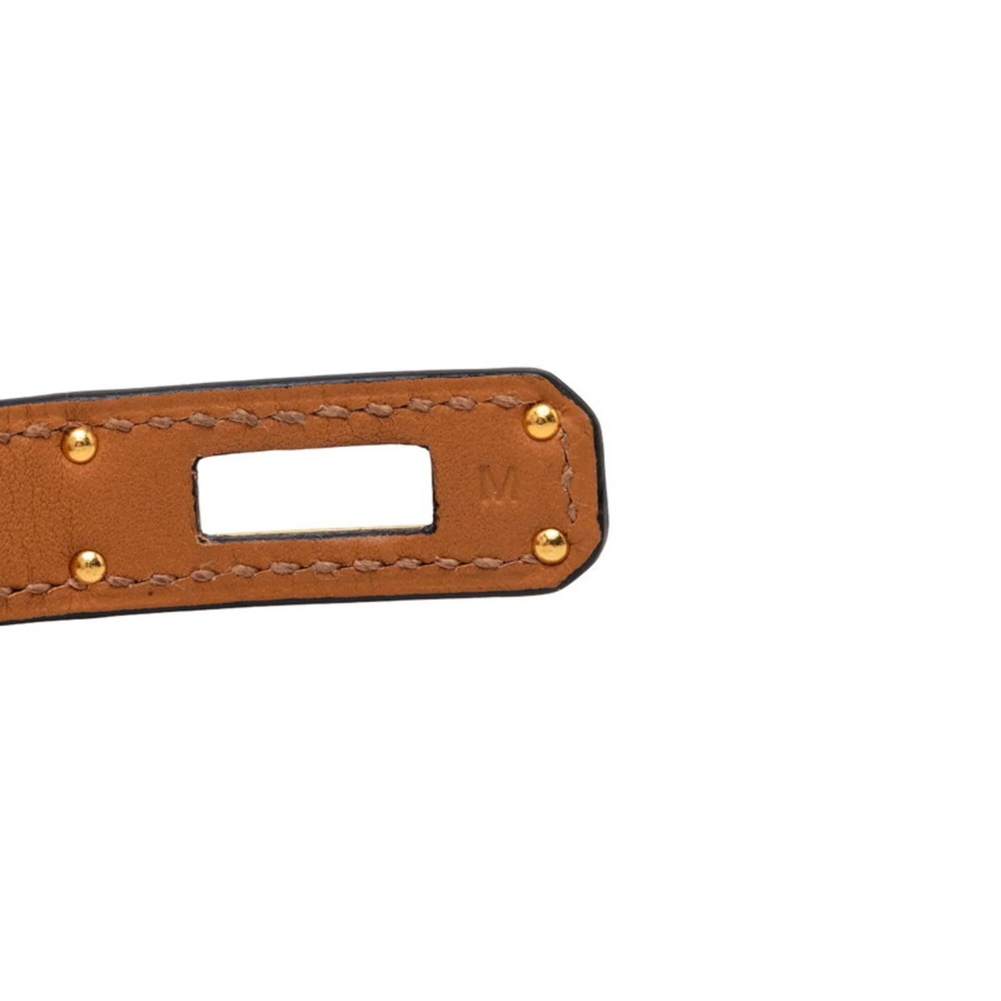 Kelly Double Tour Bracelet Swift Leather Black and Brown - Image 7