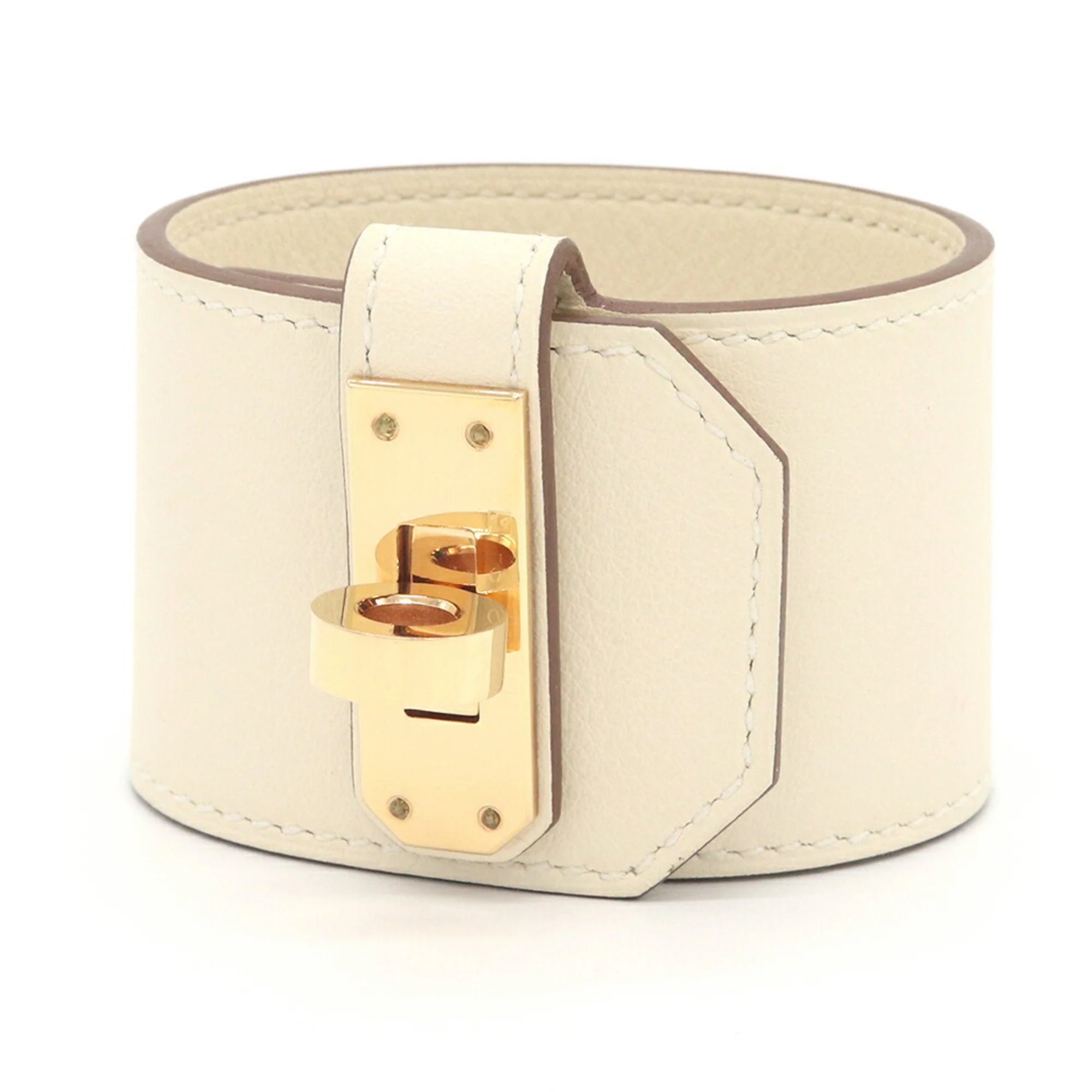 Kelly Twist Bracelet Swift Leather Golden Yellow