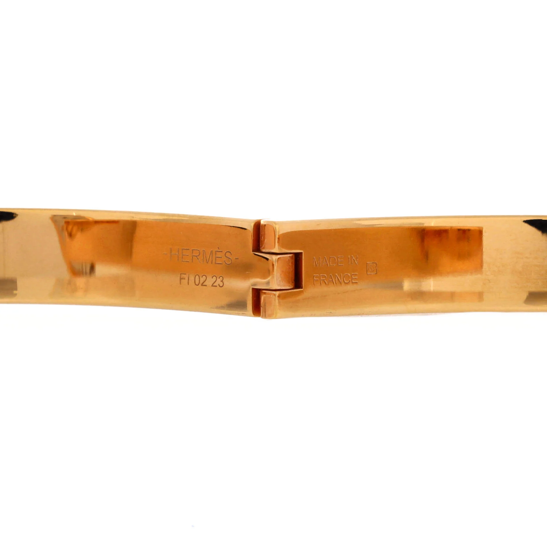 Mini Clic Chaine d'Ancre Bracelet Metal and Printed Enamel - Image 3