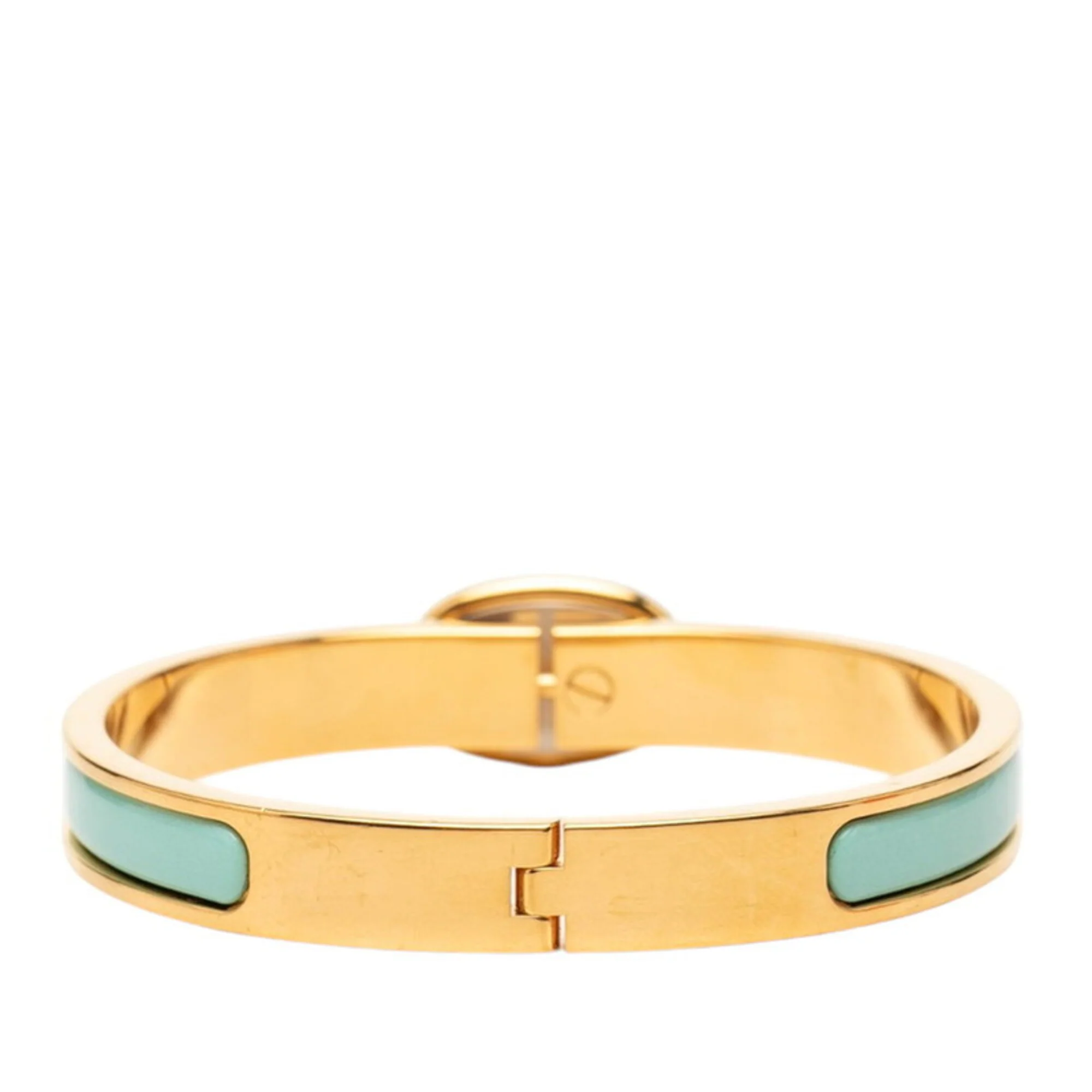 Mini Click Chaine D'Ancre Bracelet Metal Blue and Gold - Image 3