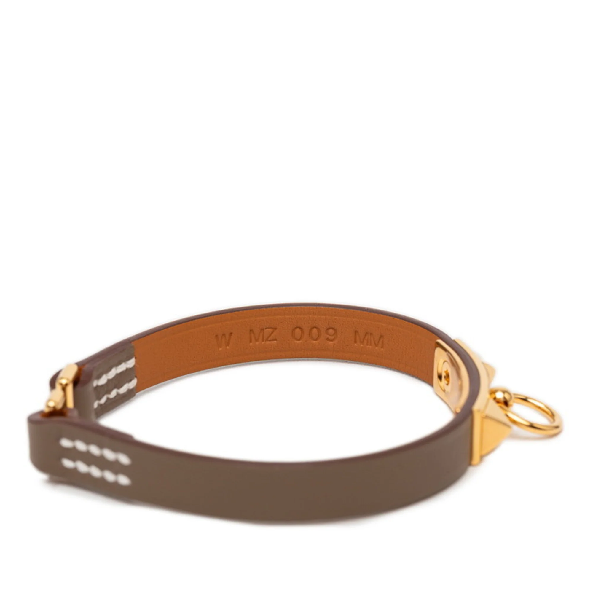 Rivale Bracelet Leather Etoupe Gray Mini - Image 4