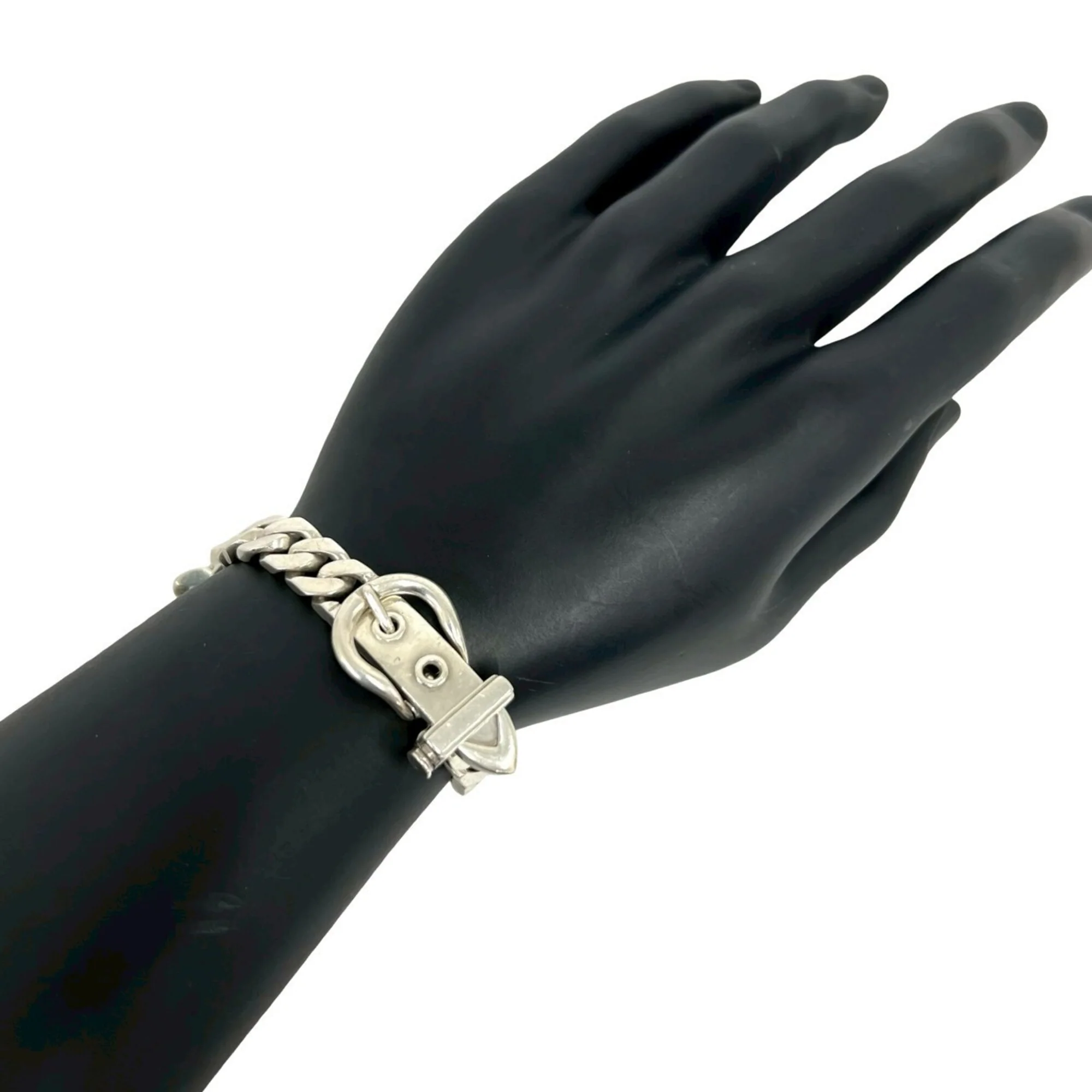 Vintage Boucles Sellier Bracelet Sterling Silver Mini - Image 2