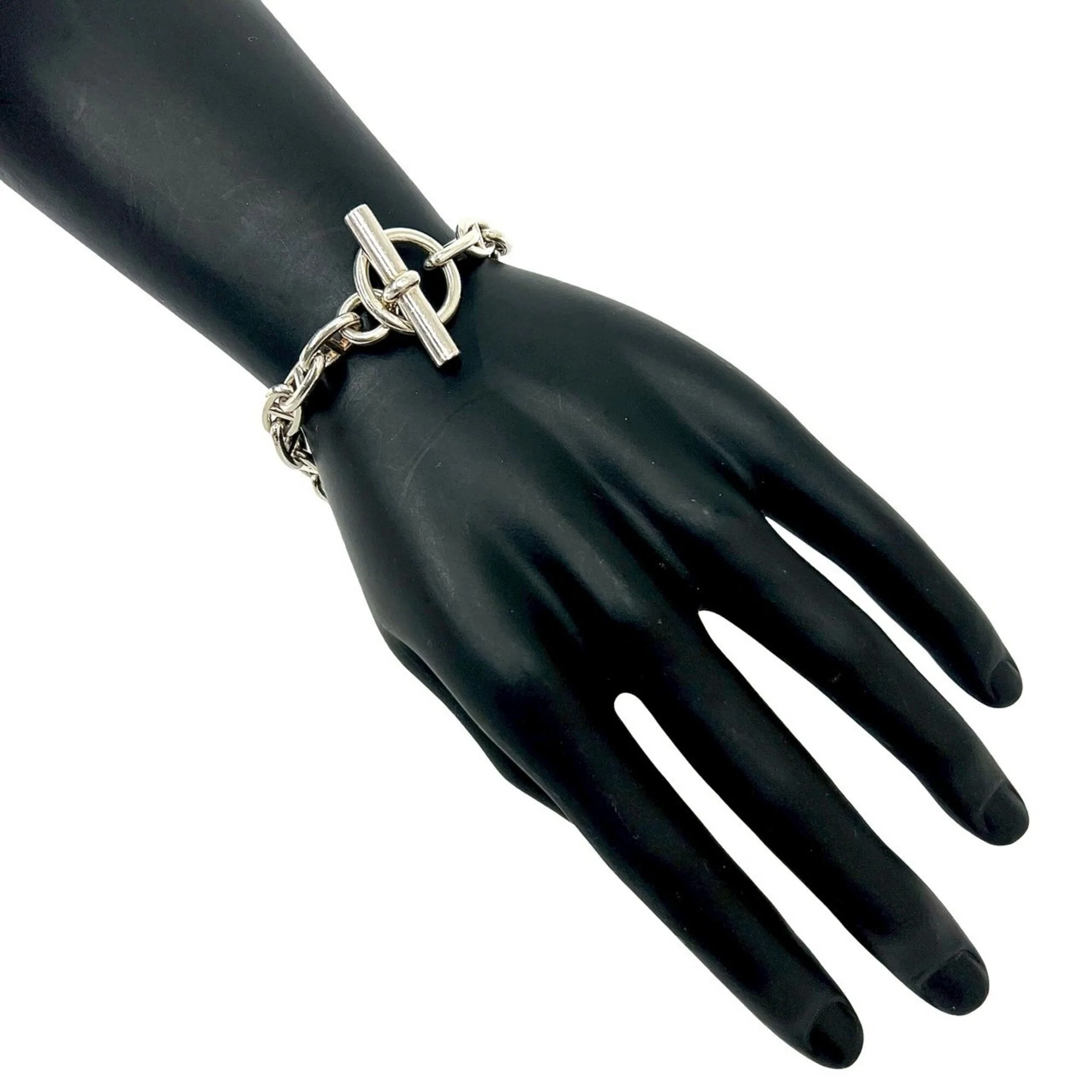 Vintage Chaine d'Ancre Bracelet Sterling Silver Mini - Image 2