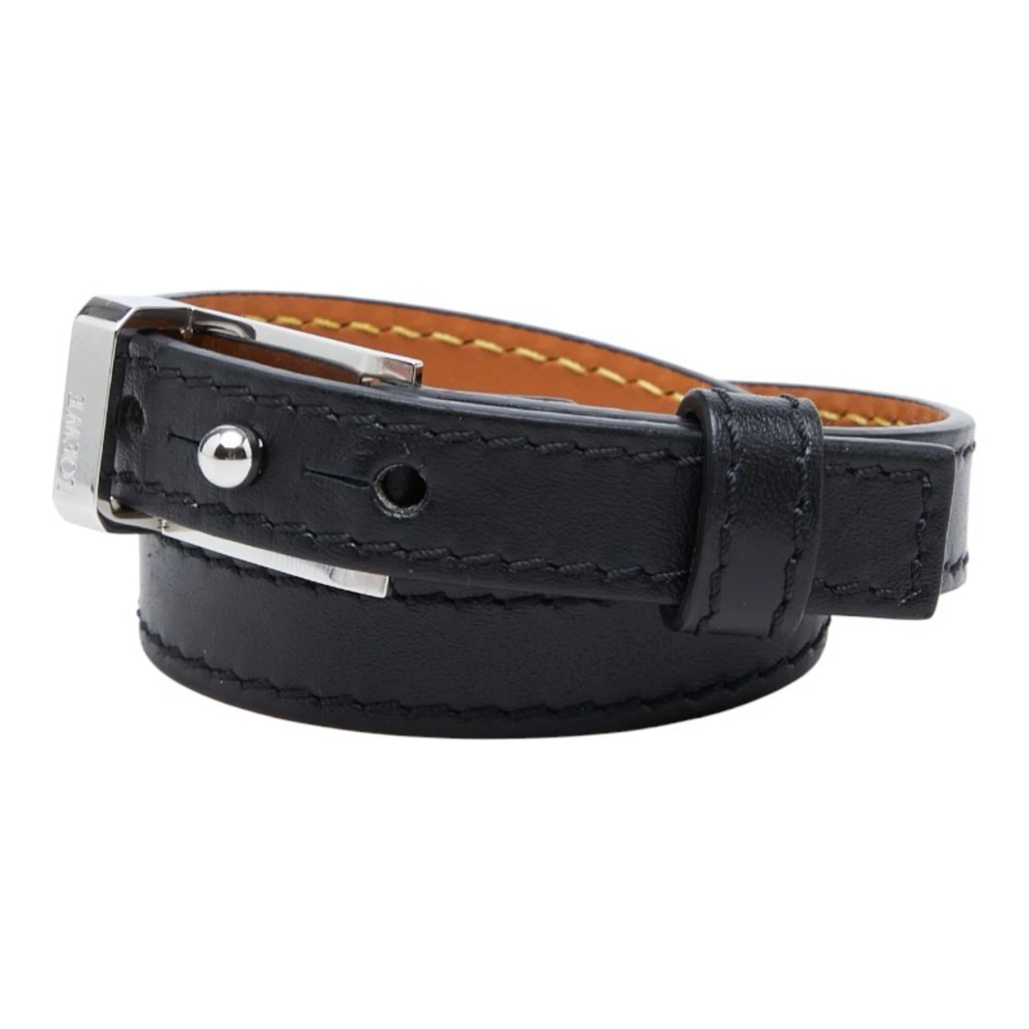 Bracelet Leather Black - Image 2