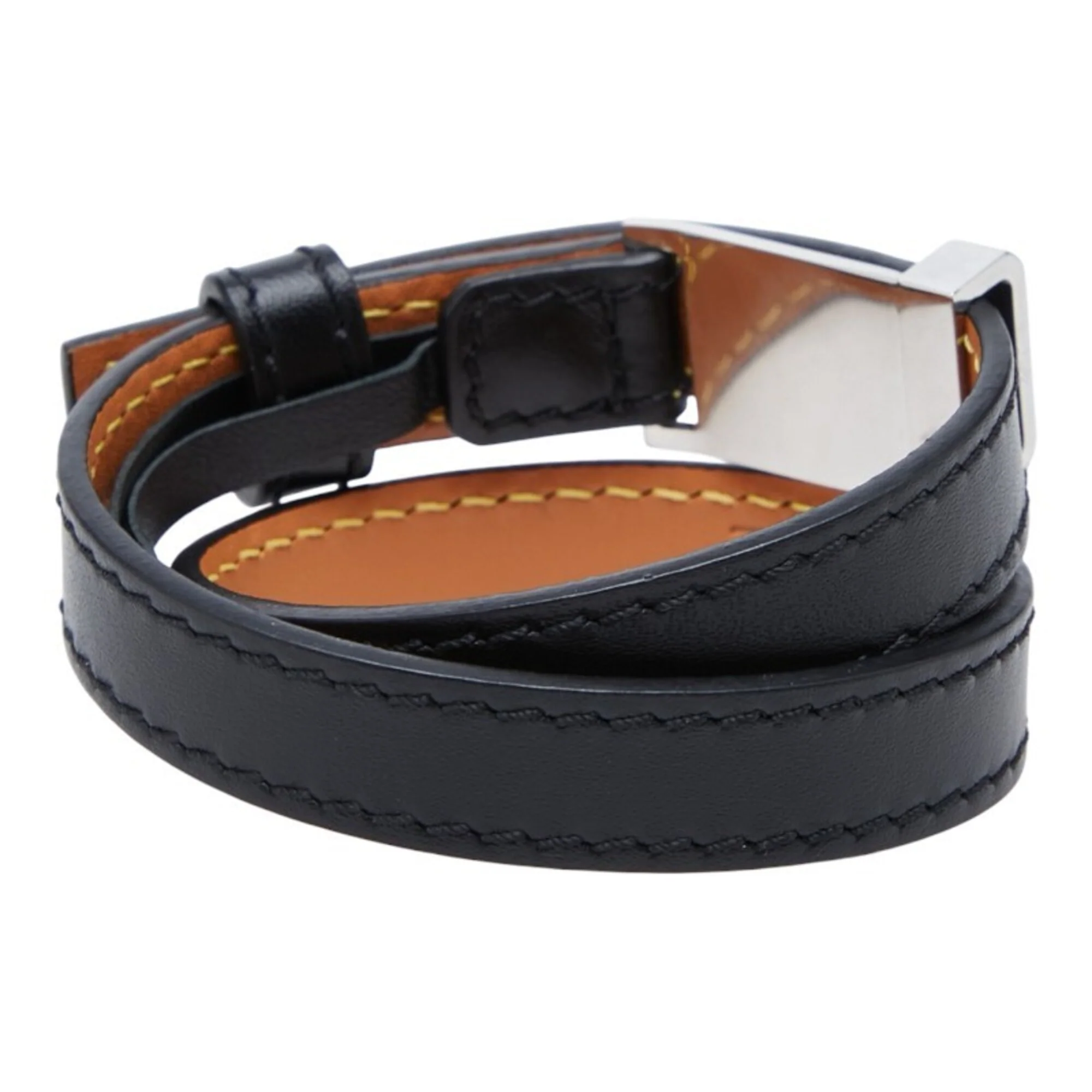 Bracelet Leather Black - Image 3