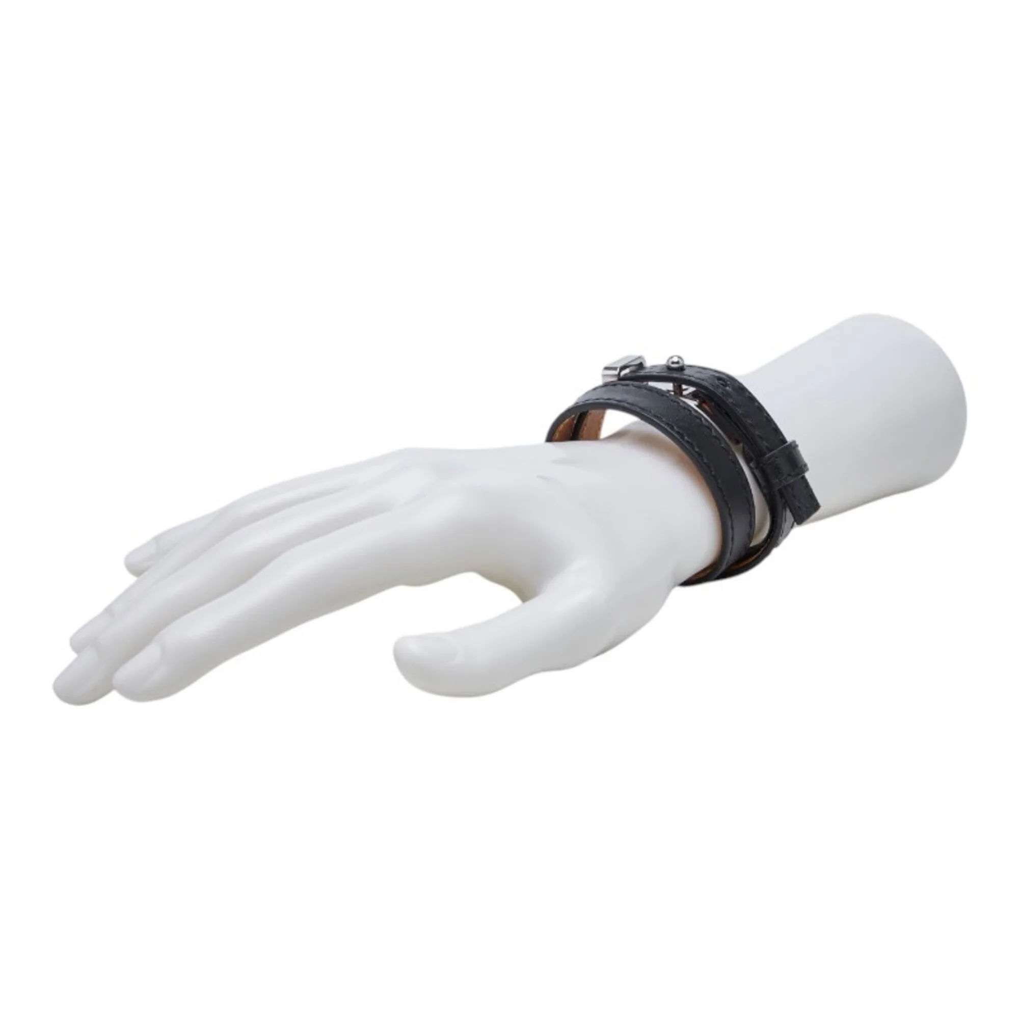 Bracelet Leather Black - Image 6