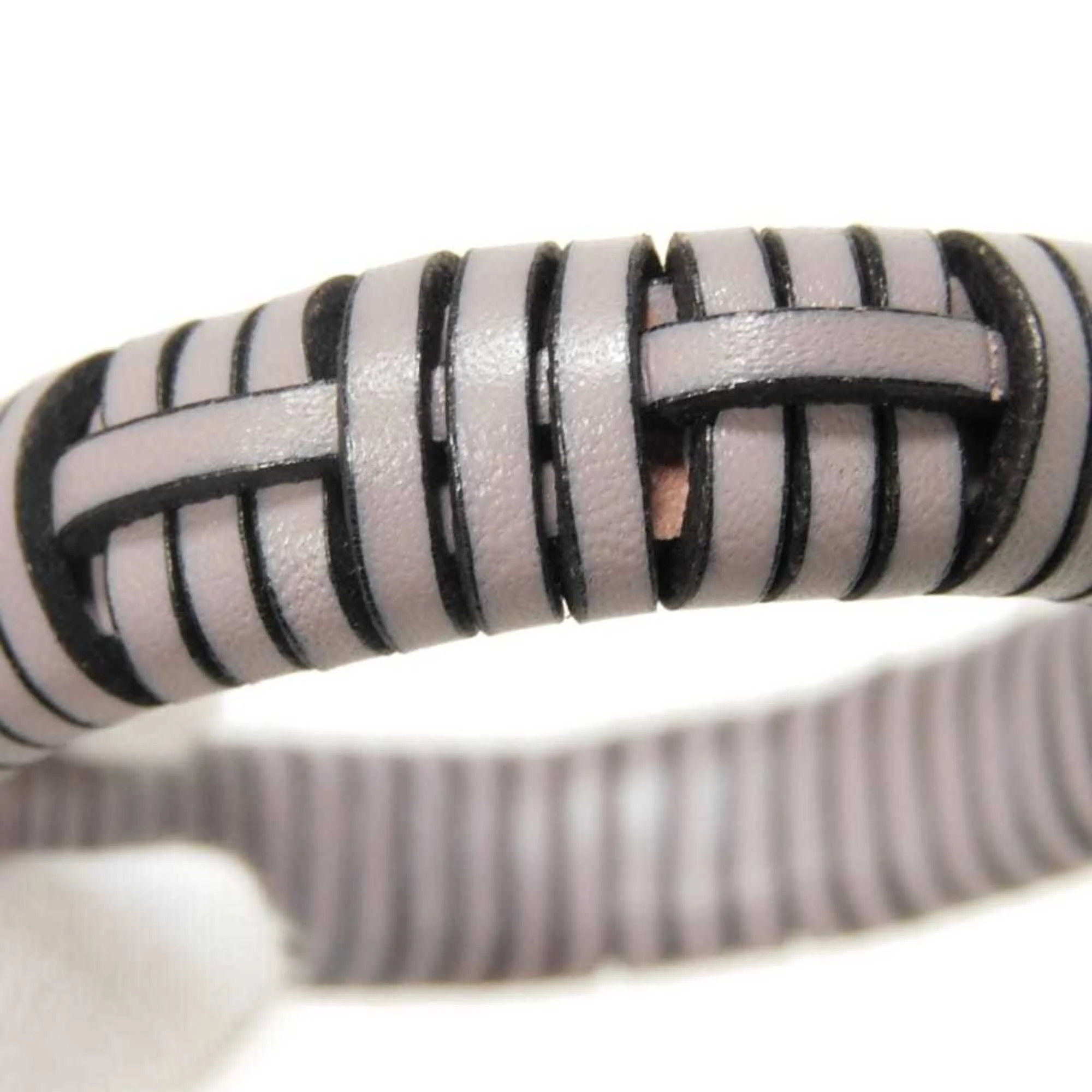 Leather Bracelet Purple - Image 8