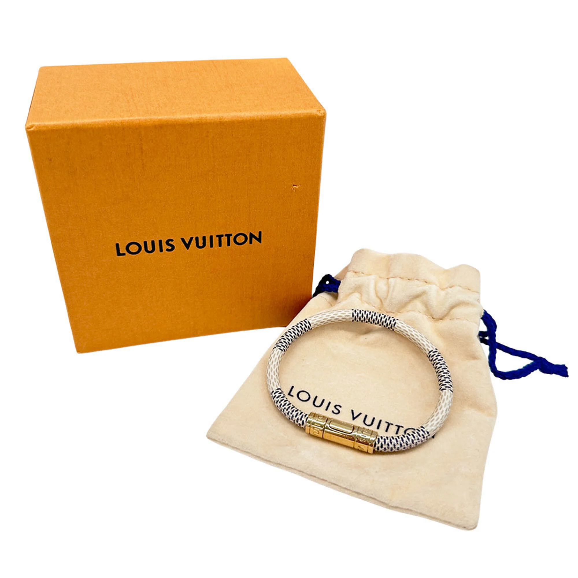 Bracelet Canvas and Damier Azur - Image 5