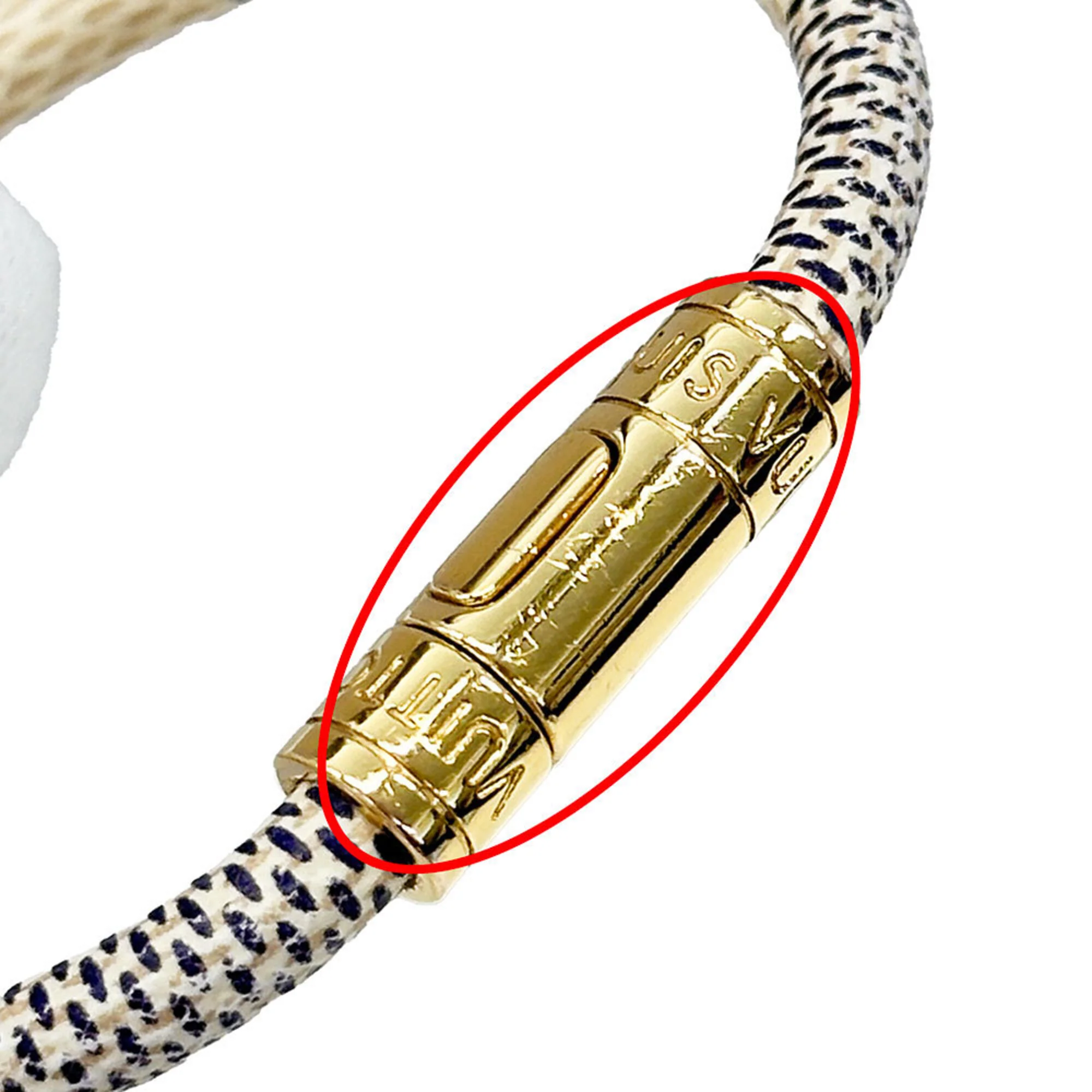 Bracelet Canvas and Damier Azur - Image 8