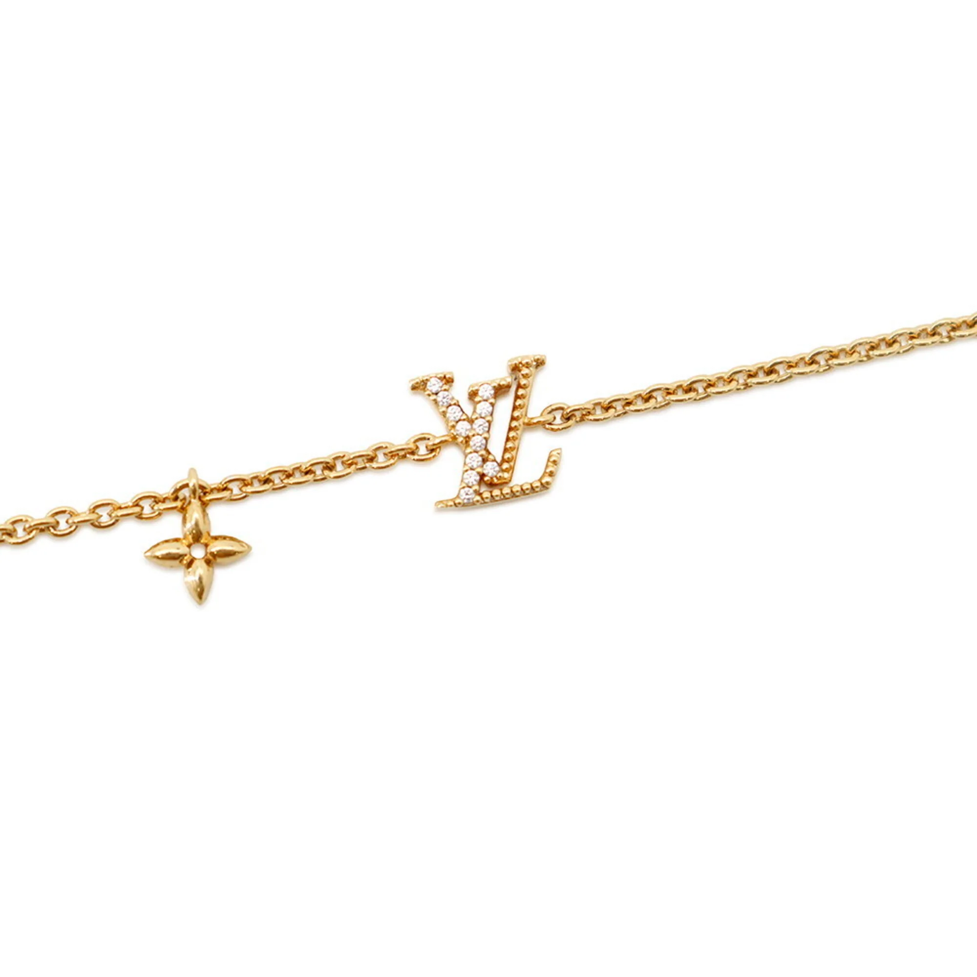 Bracelet Gold Metal with Rhinestone - Image 2