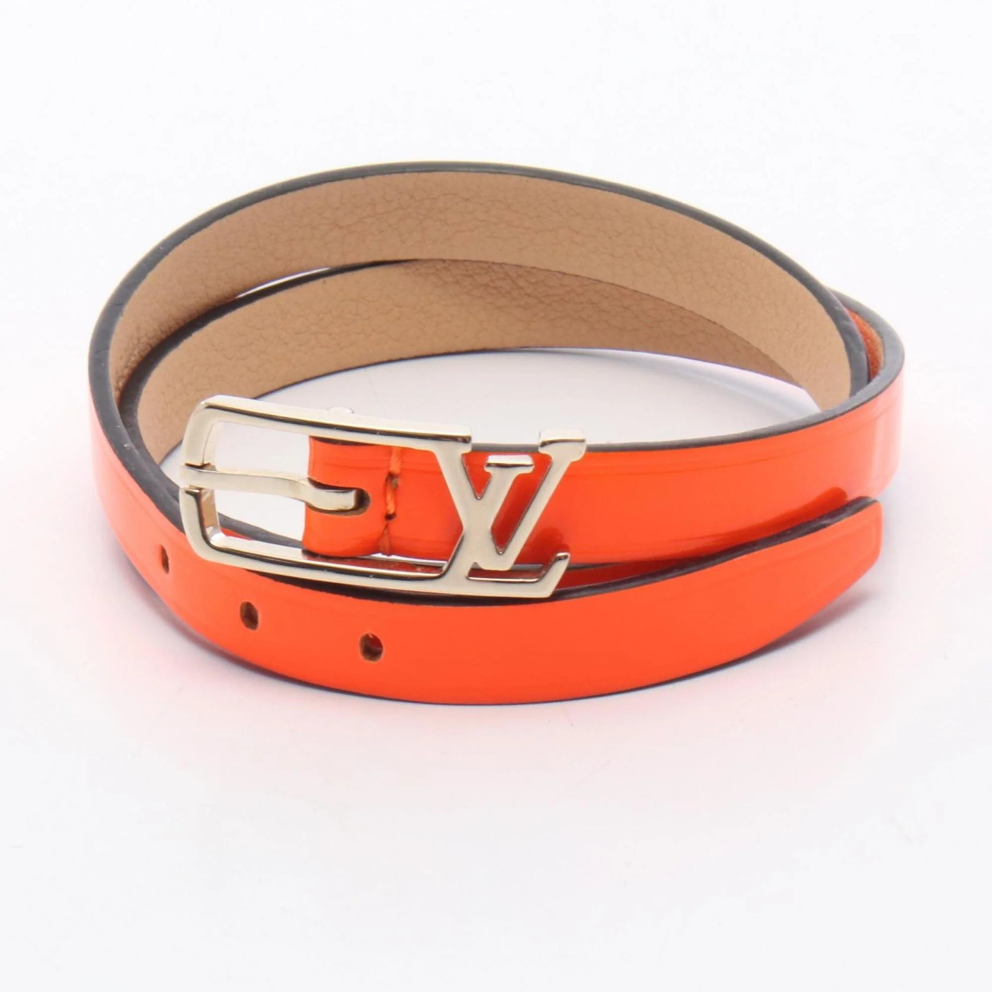 Bracelet Leather Orange - Image 3