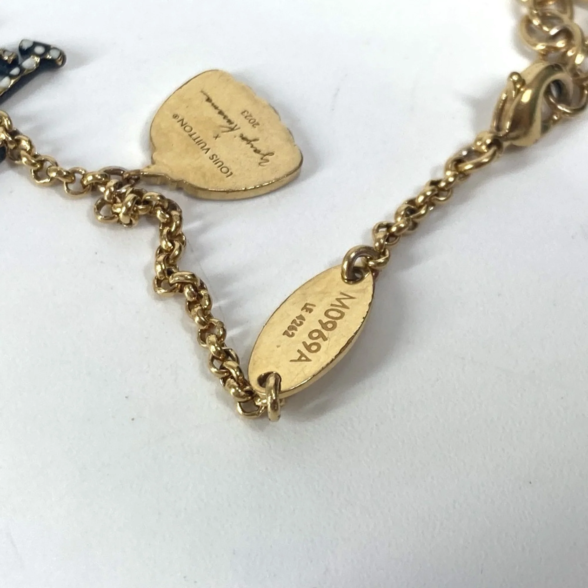 Charm Bracelet Metal Black - Image 6