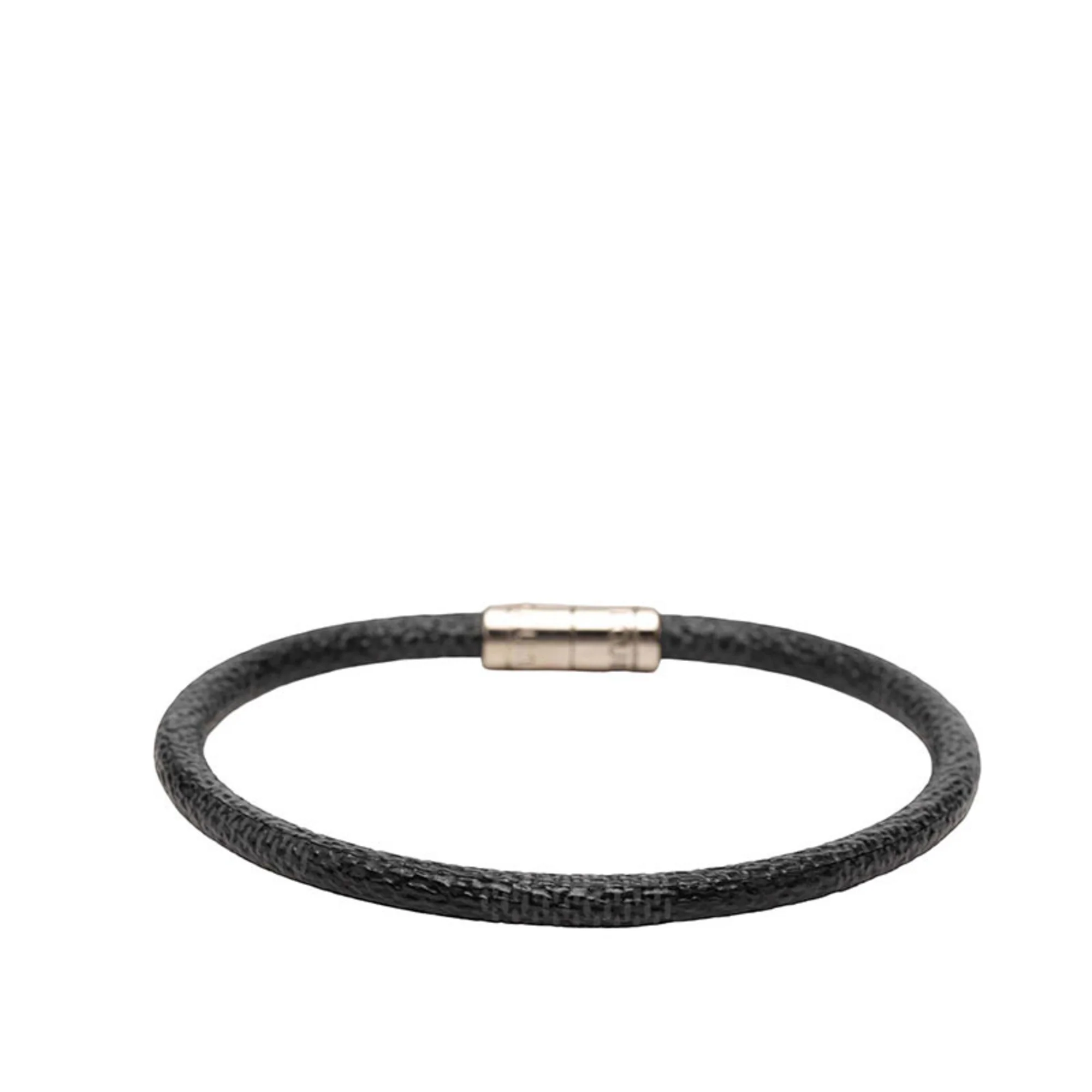 Damier Graphite Bracelet Black and Silver Metal - Image 3