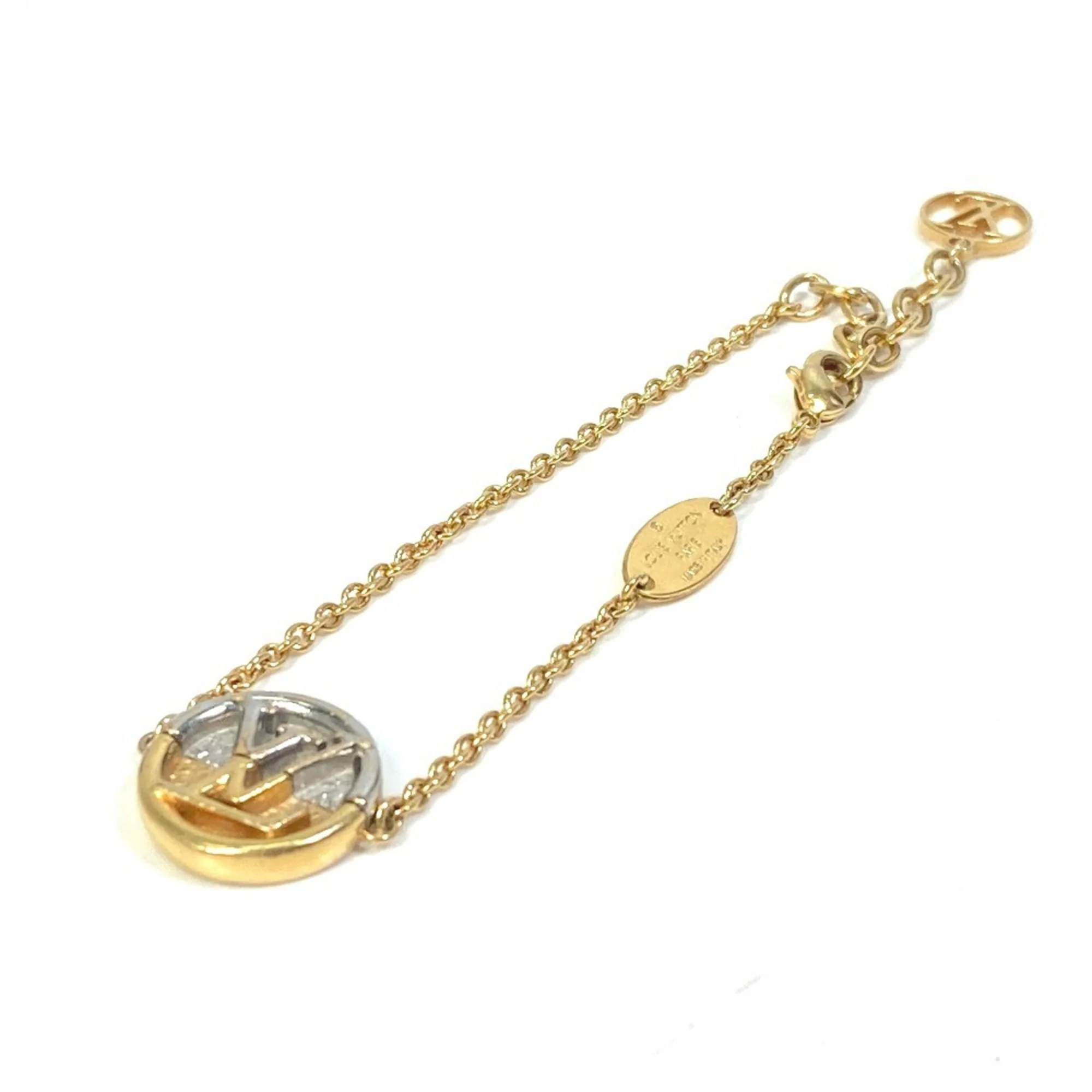 L To V Bracelet Metal Gold and Silver - Image 3