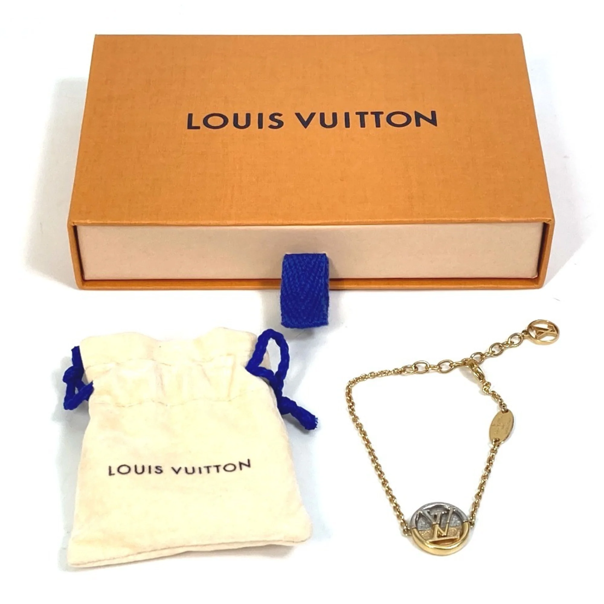 L To V Bracelet Metal Gold and Silver - Image 9