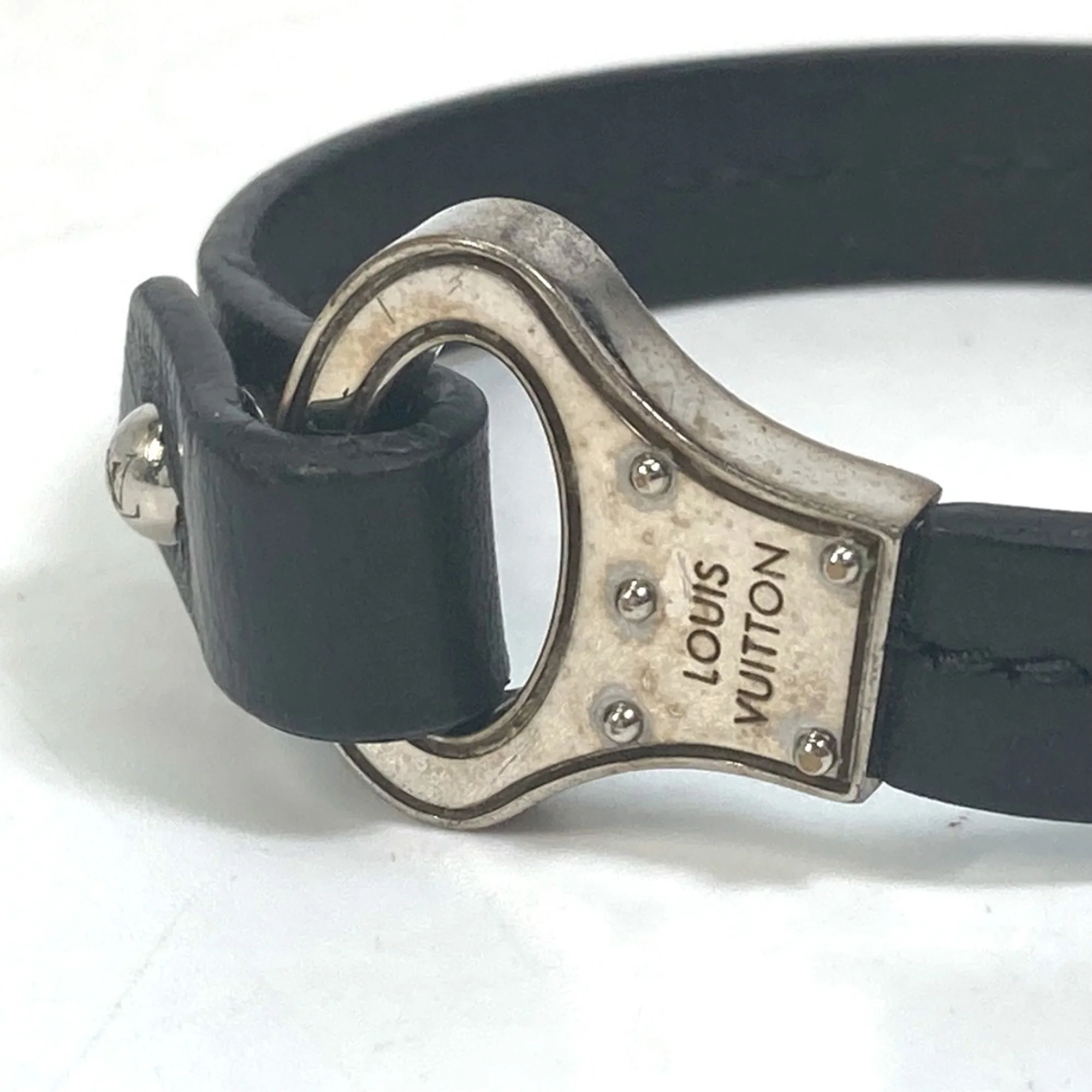 Leather Bracelet Black - Image 5