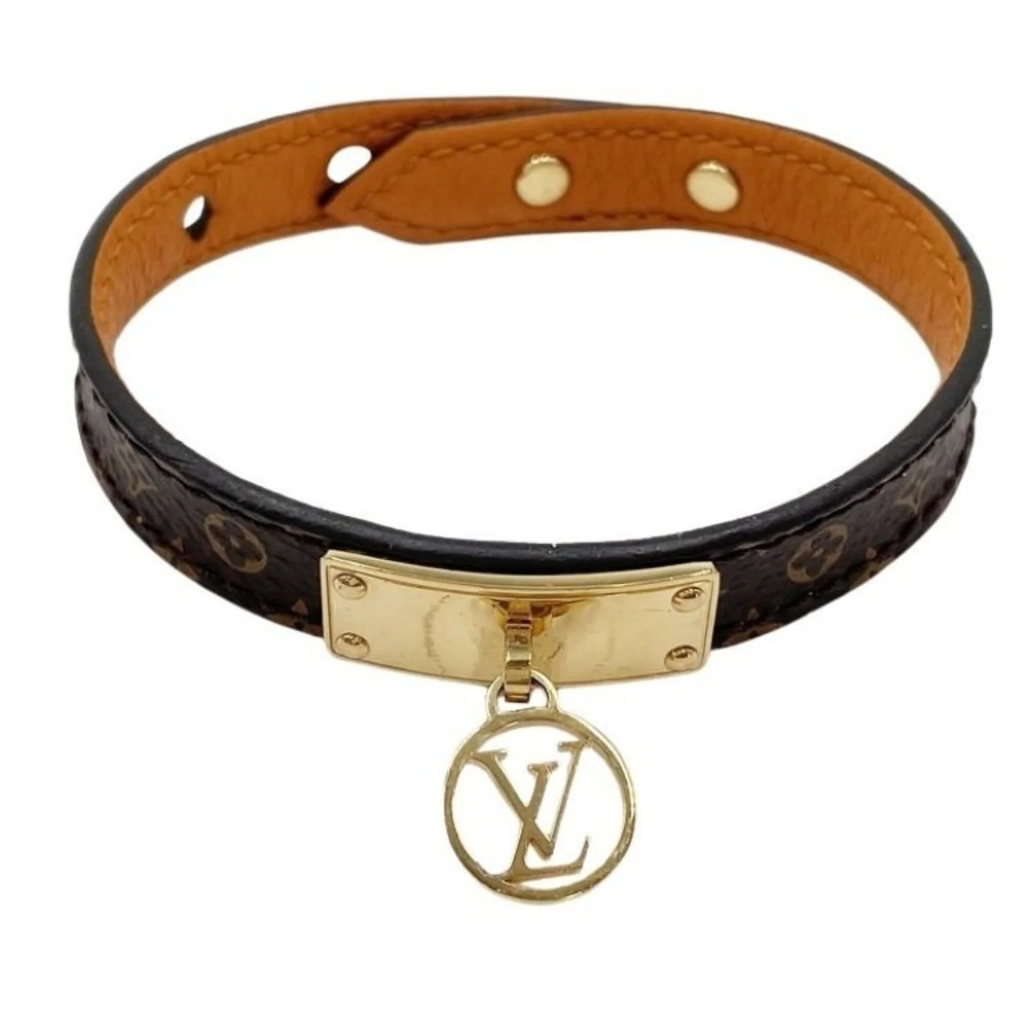 Monogram Bracelet Brown