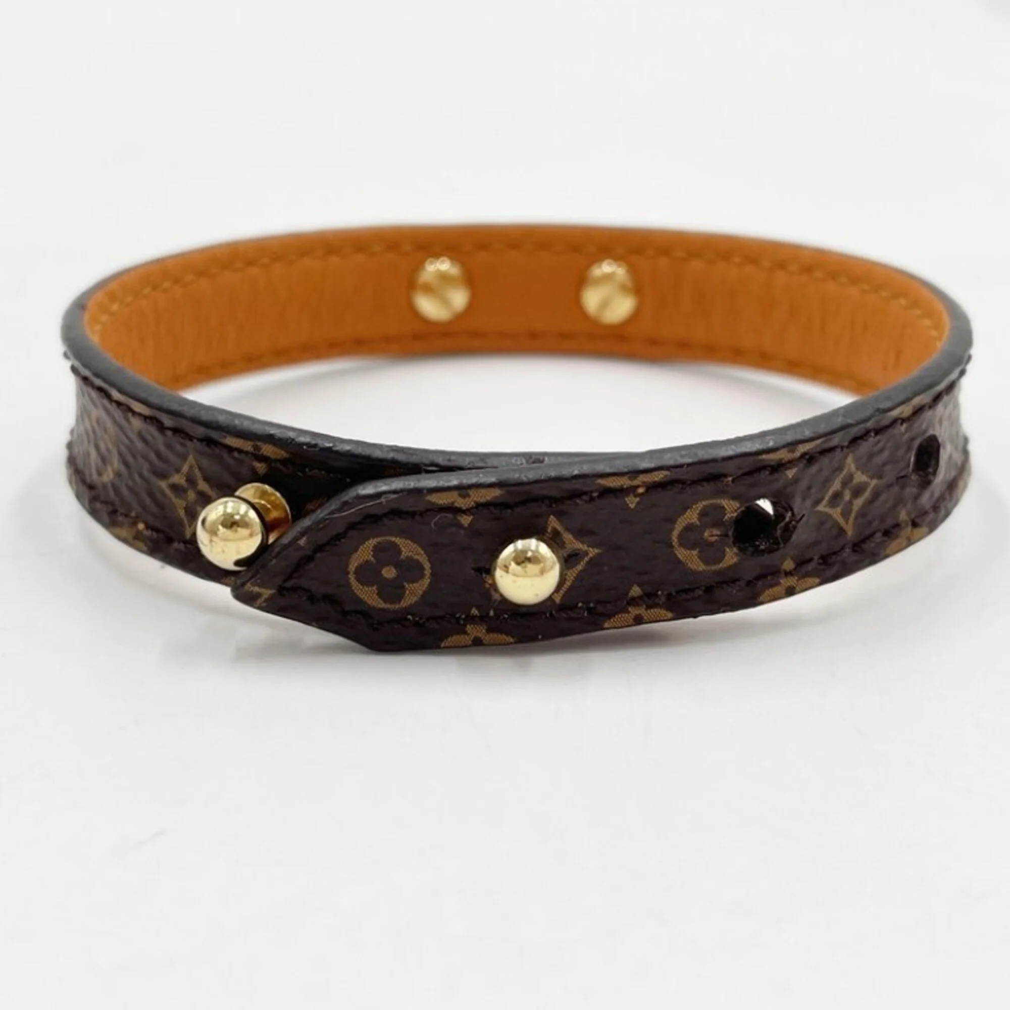 Monogram Bracelet Brown - Image 2