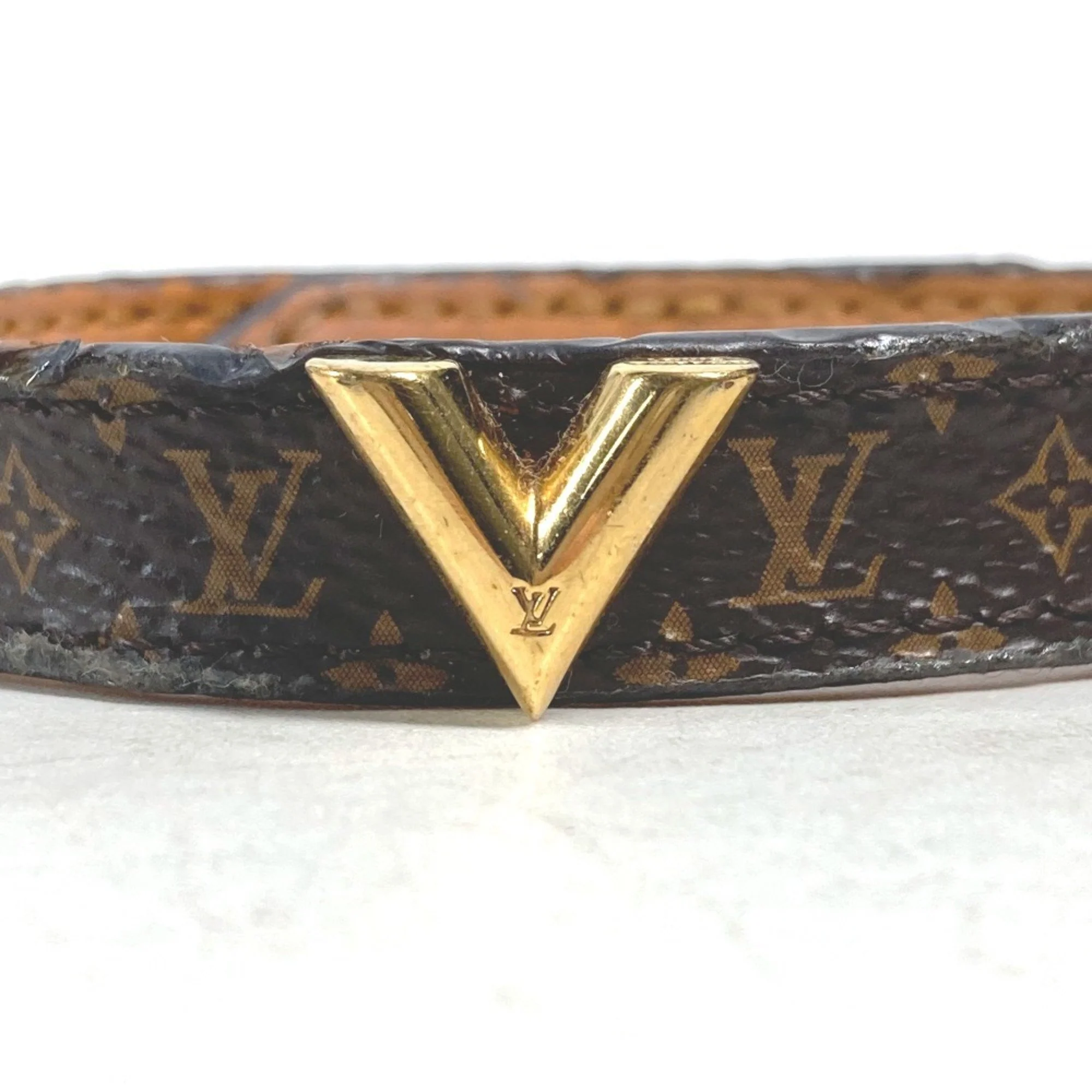 Monogram Bracelet Brown - Image 2