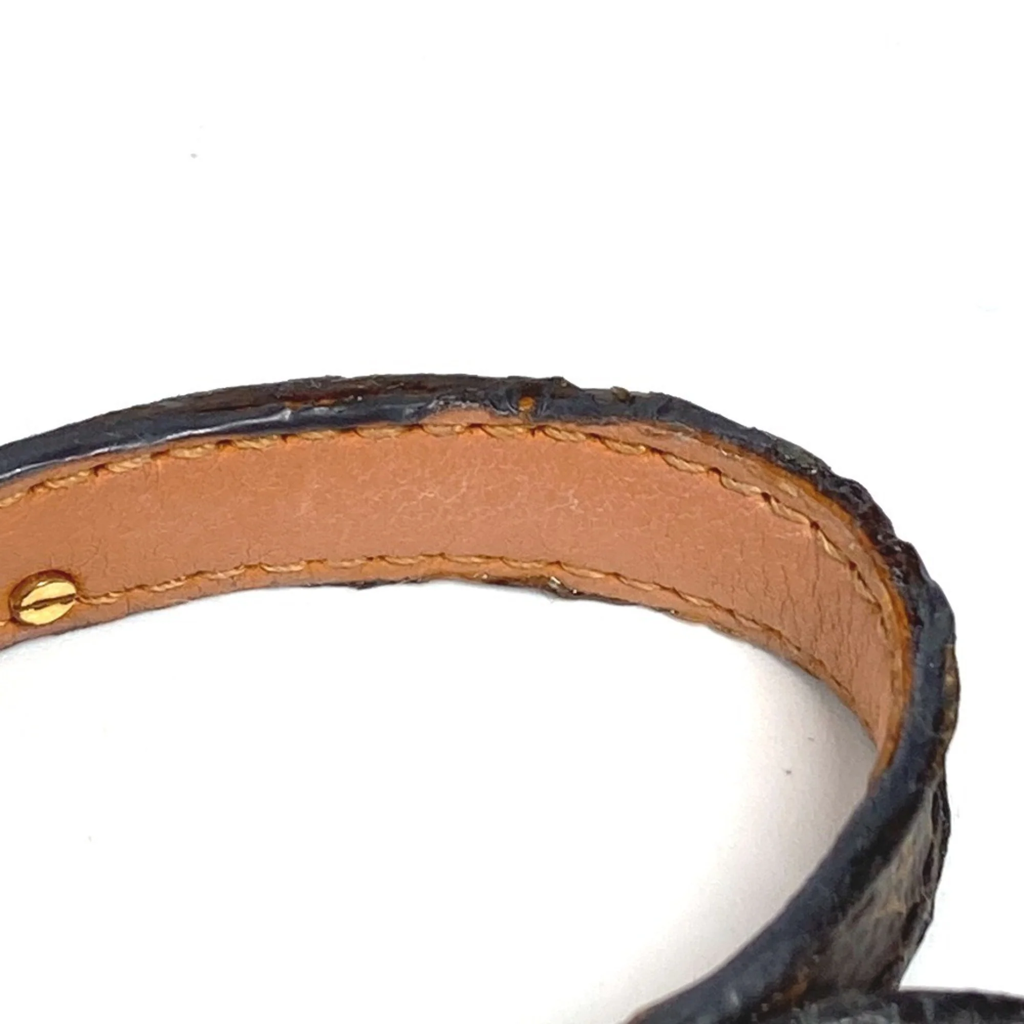 Monogram Bracelet Brown - Image 7