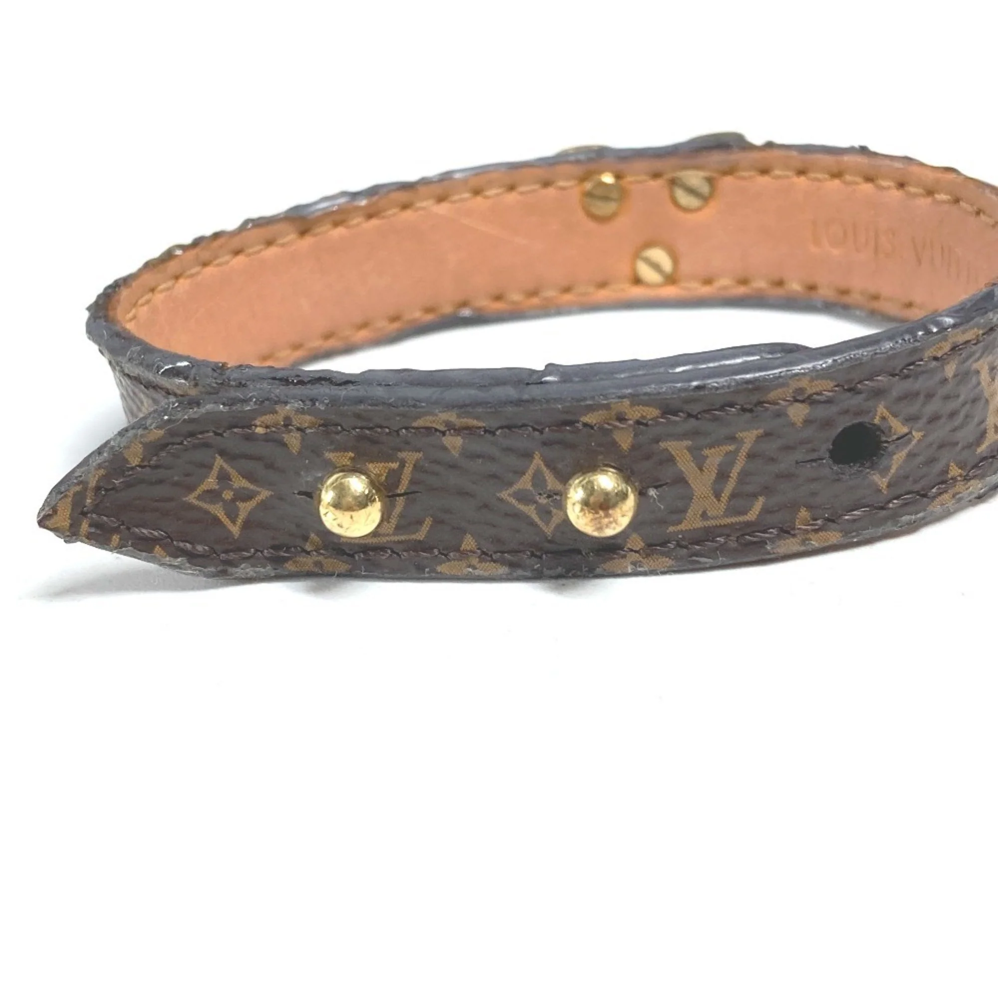 Monogram Bracelet Brown - Image 8