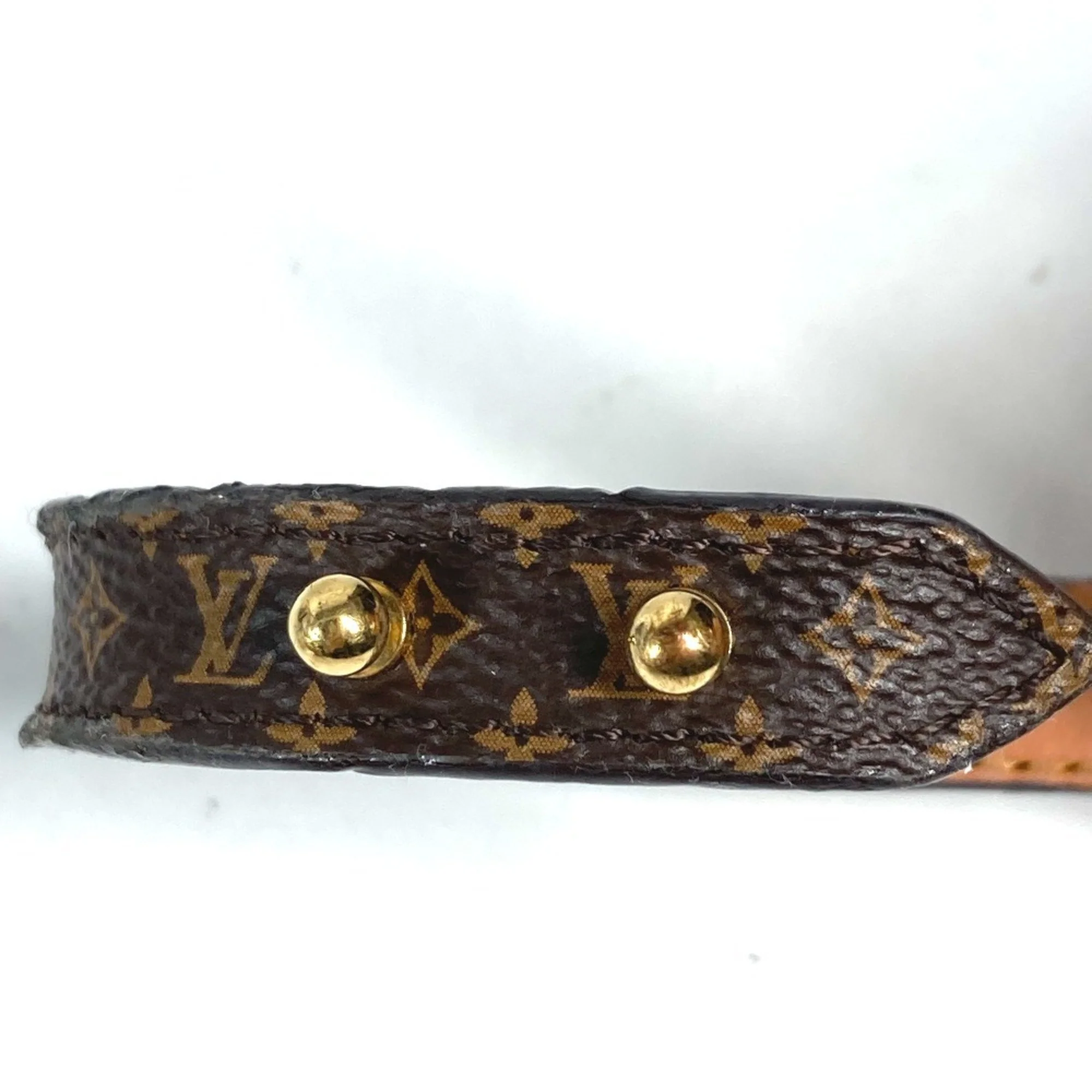 Monogram Bracelet Brown - Image 9