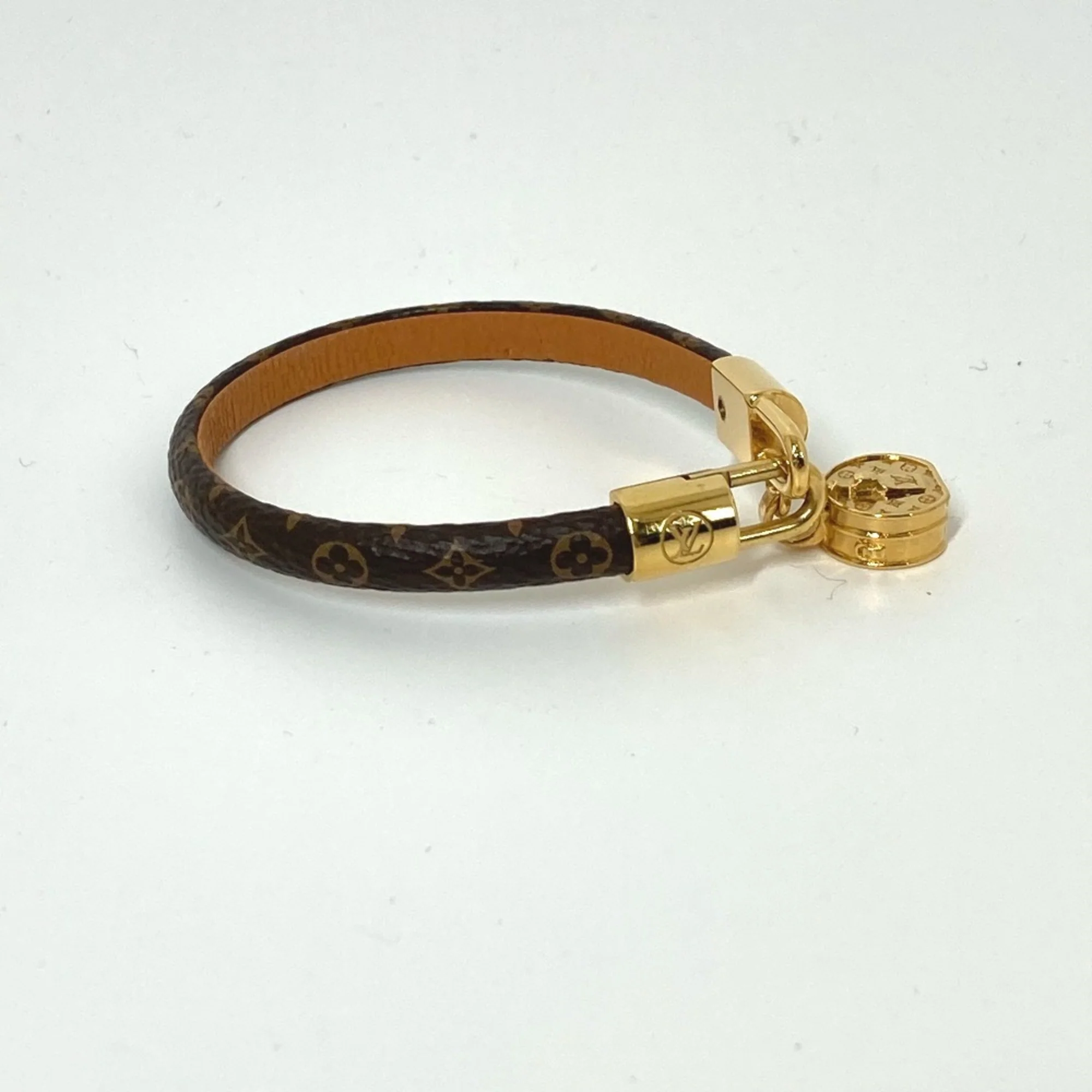 Monogram Bracelet Canvas Brown - Image 3