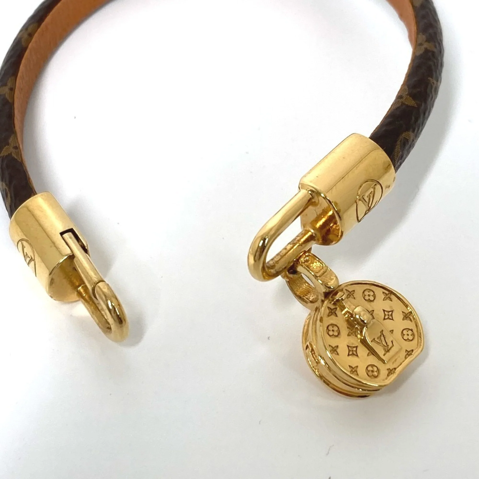 Monogram Bracelet Canvas Brown - Image 5