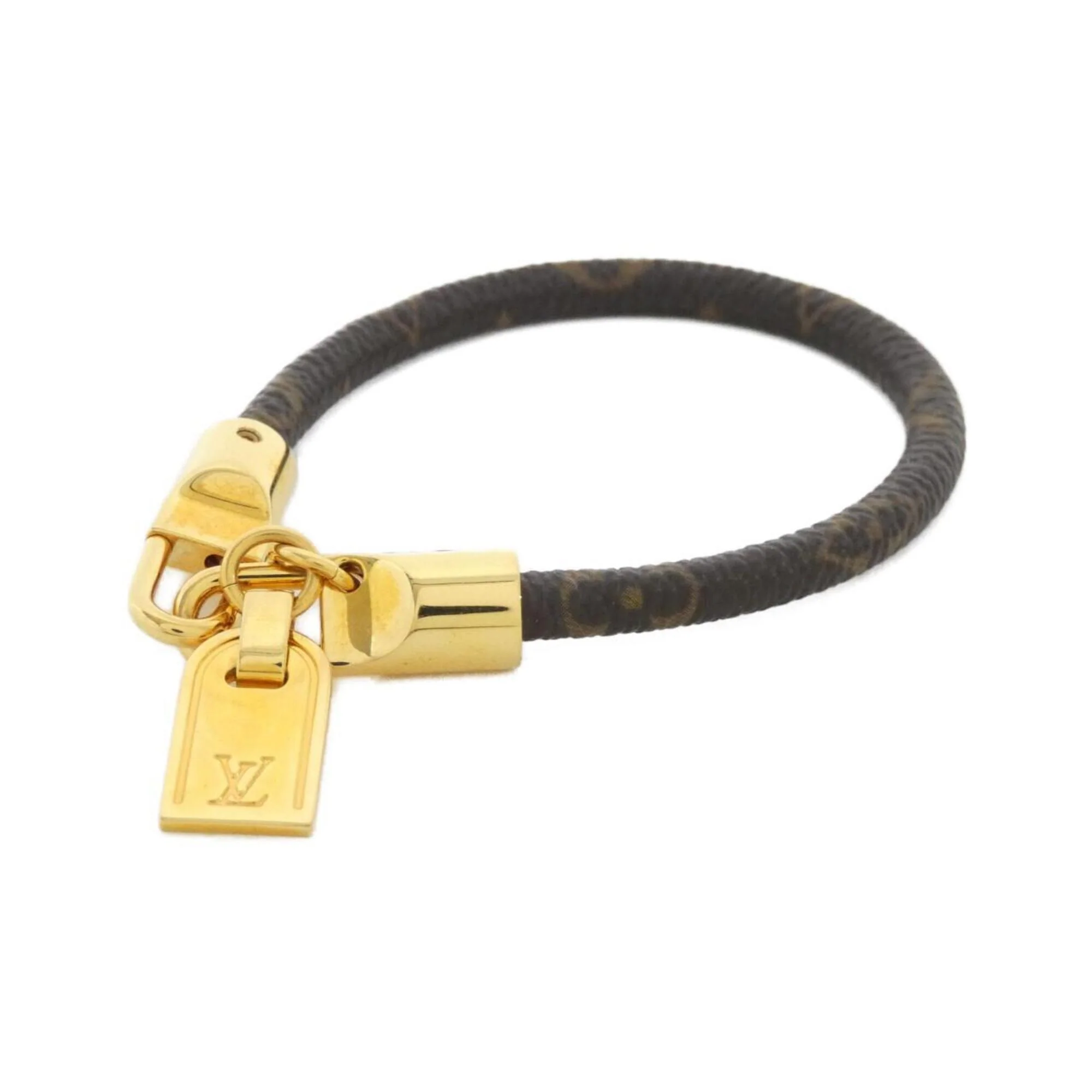 Monogram Bracelet Canvas Marron