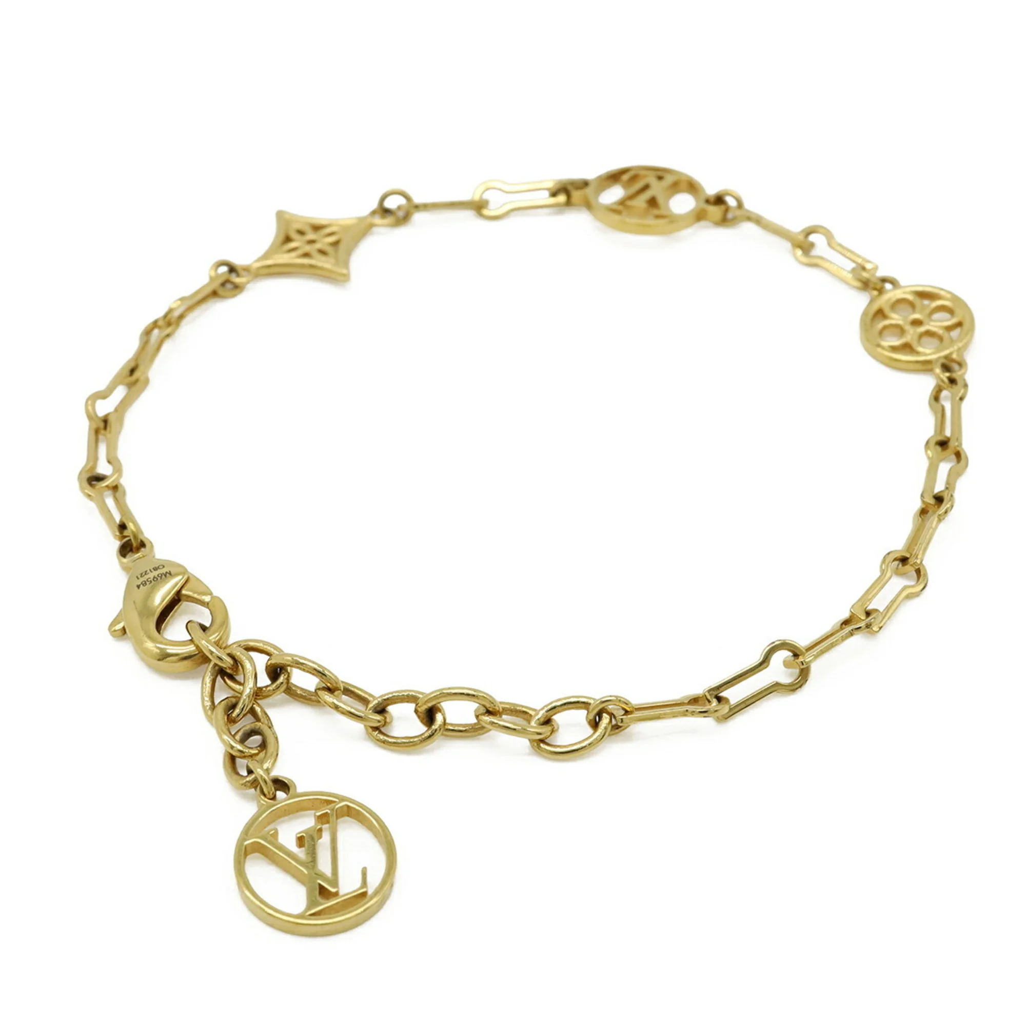 Monogram Bracelet Gold - Image 3