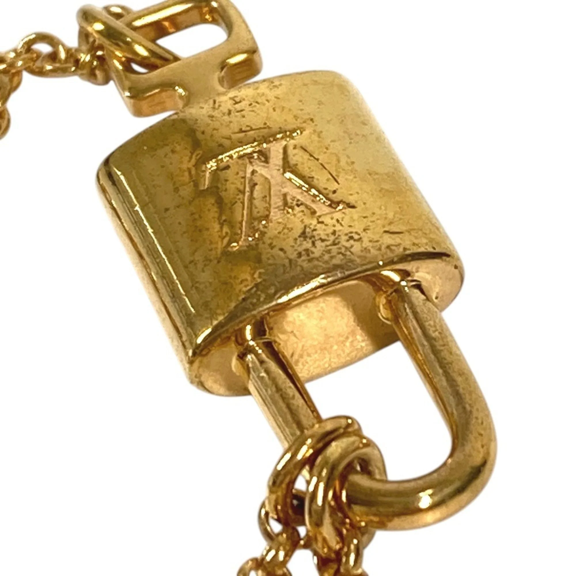 Monogram Bracelet Gold Metal - Image 4