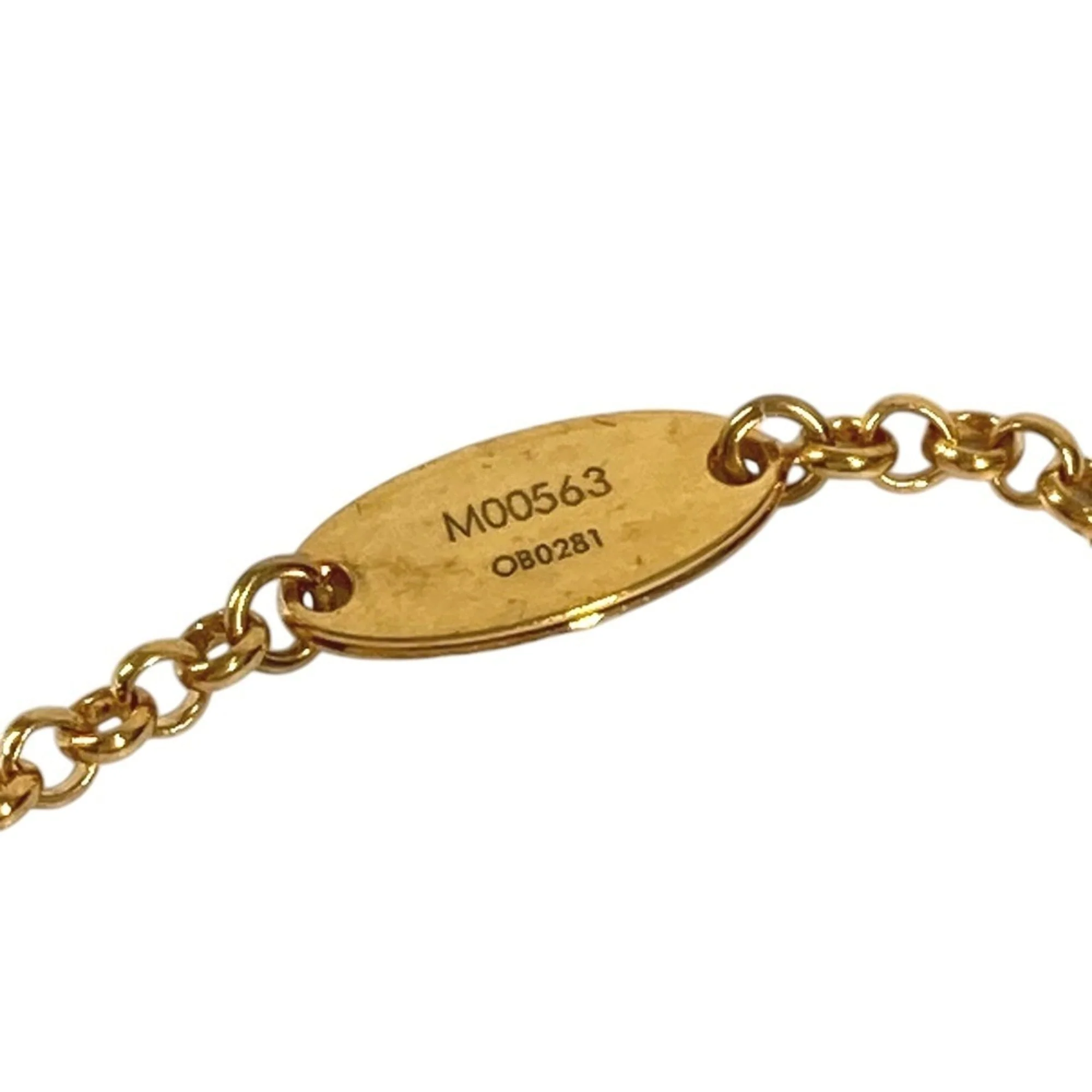 Monogram Bracelet Gold Metal - Image 6