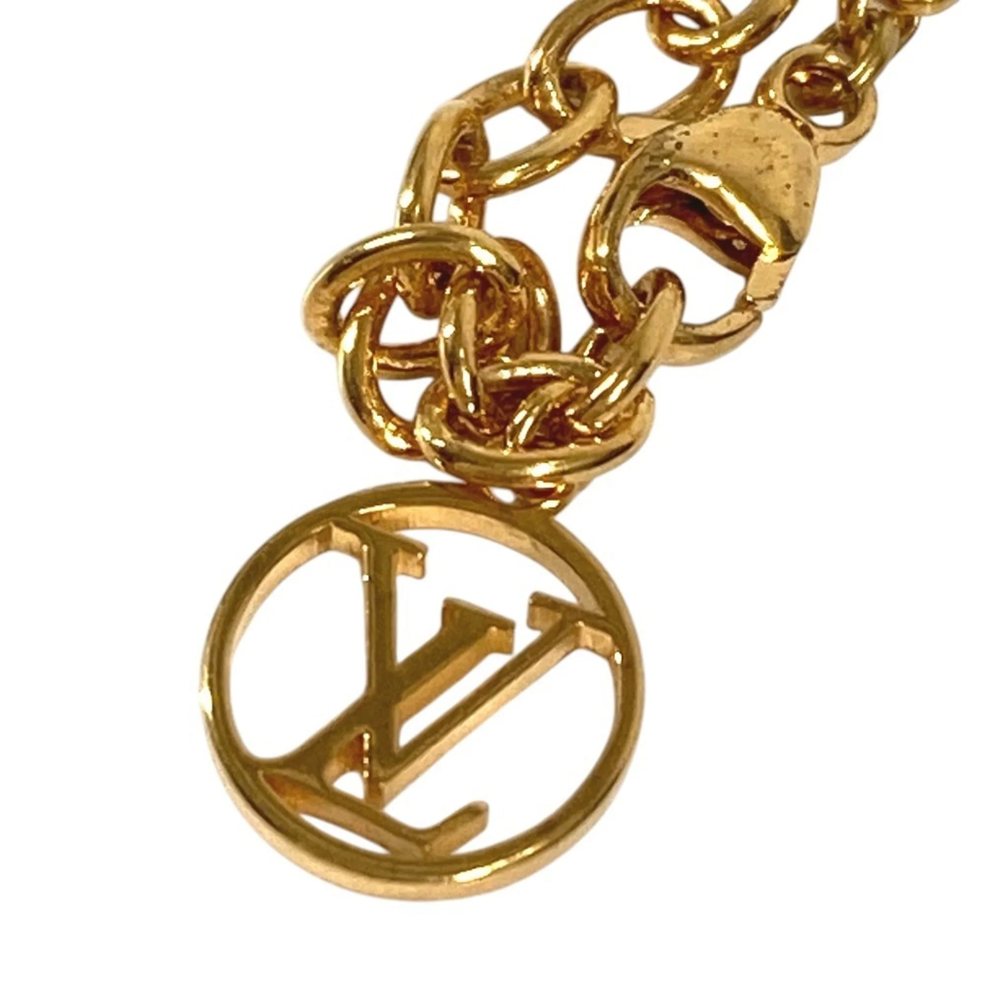 Monogram Bracelet Gold Metal - Image 7