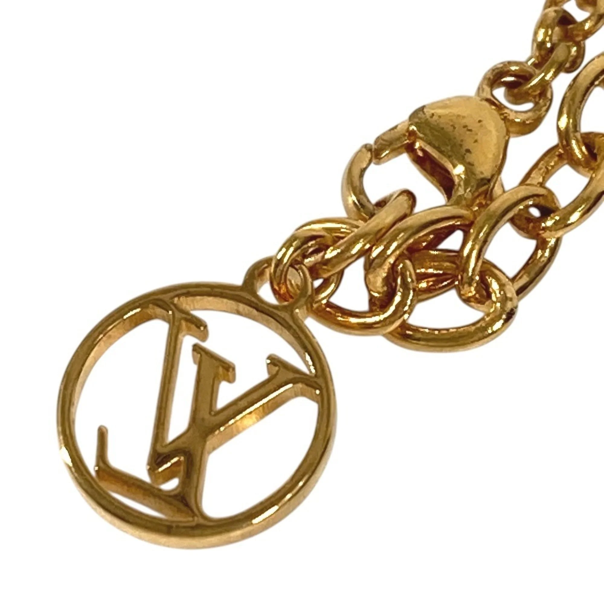 Monogram Bracelet Gold Metal - Image 8