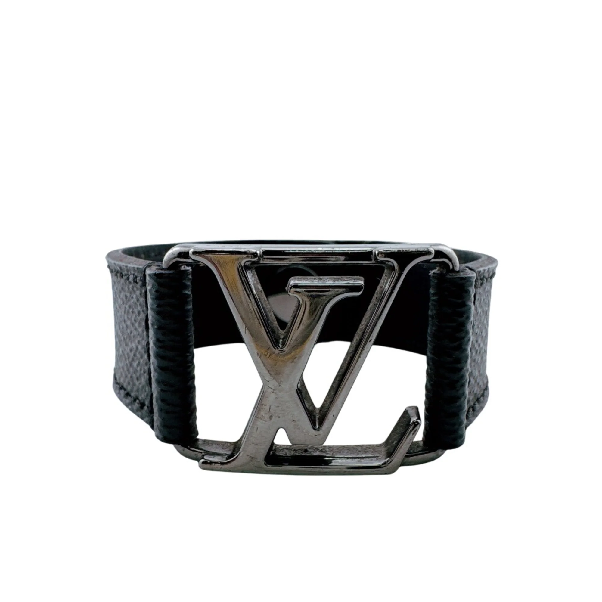 Monogram Bracelet Leather Brown - Image 2