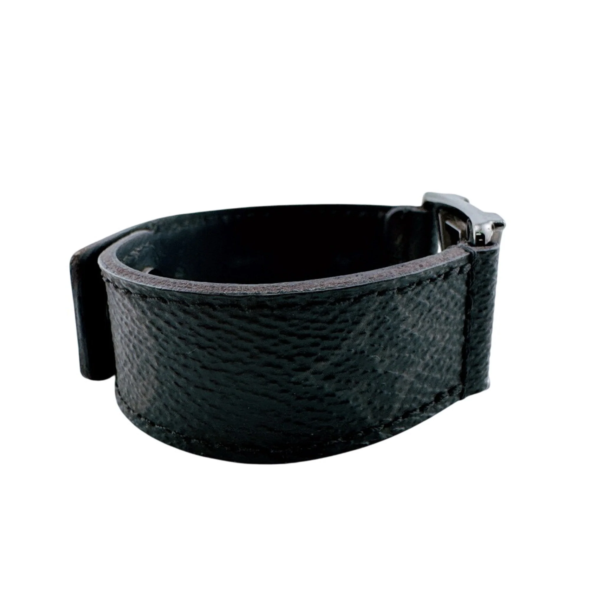 Monogram Bracelet Leather Brown - Image 4