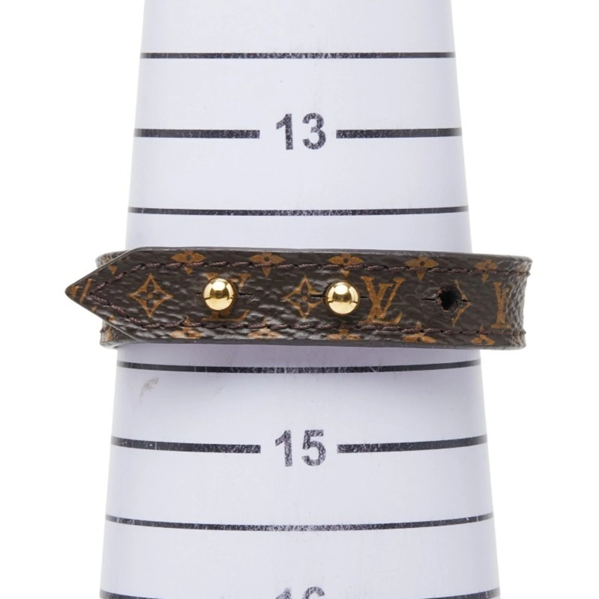 Monogram Bracelet Leather Brown - Image 7