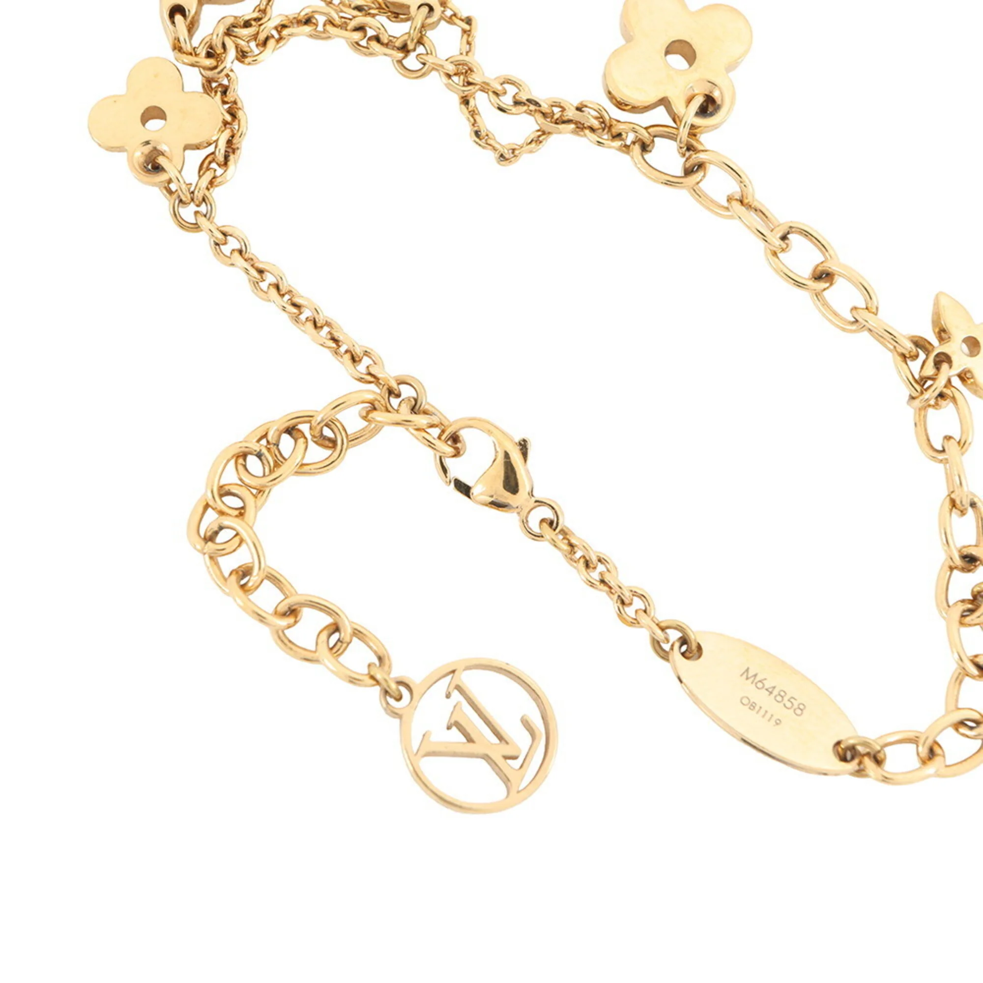 Monogram Bracelet Metal Gold - Image 5