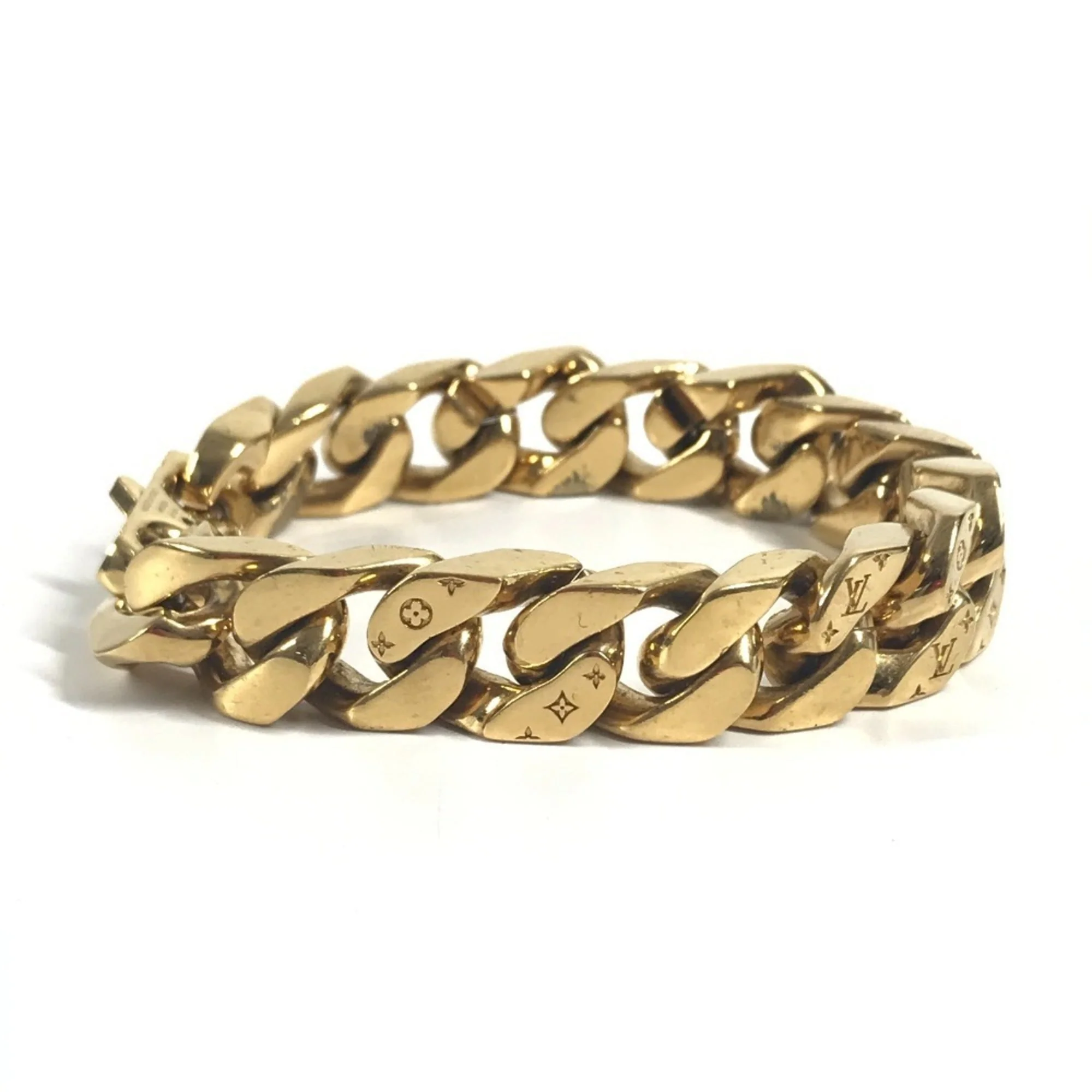 Monogram Bracelet Metal Gold - Image 2