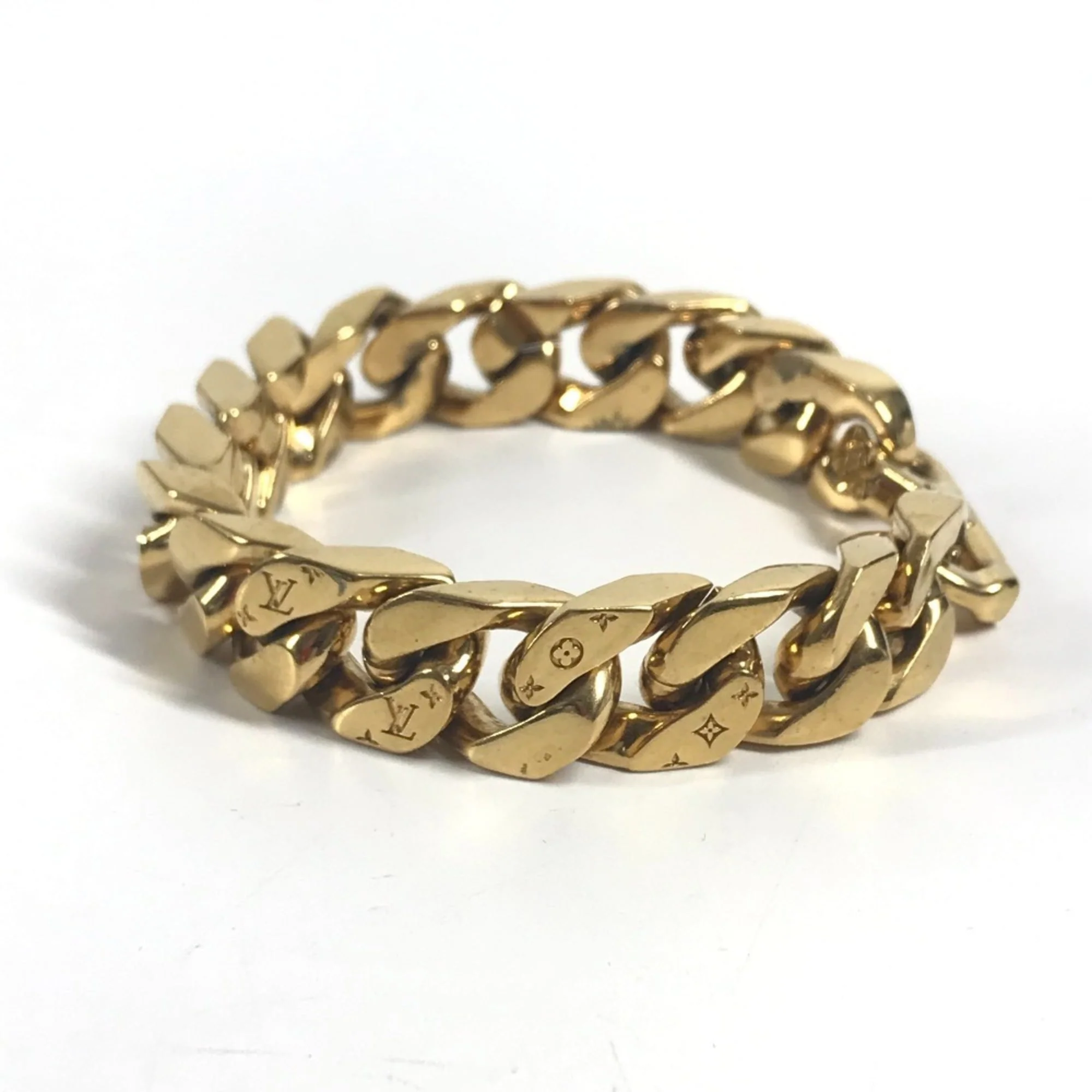 Monogram Bracelet Metal Gold - Image 4