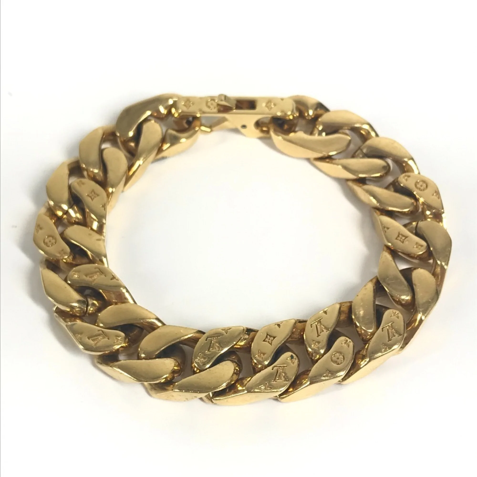 Monogram Bracelet Metal Gold - Image 5